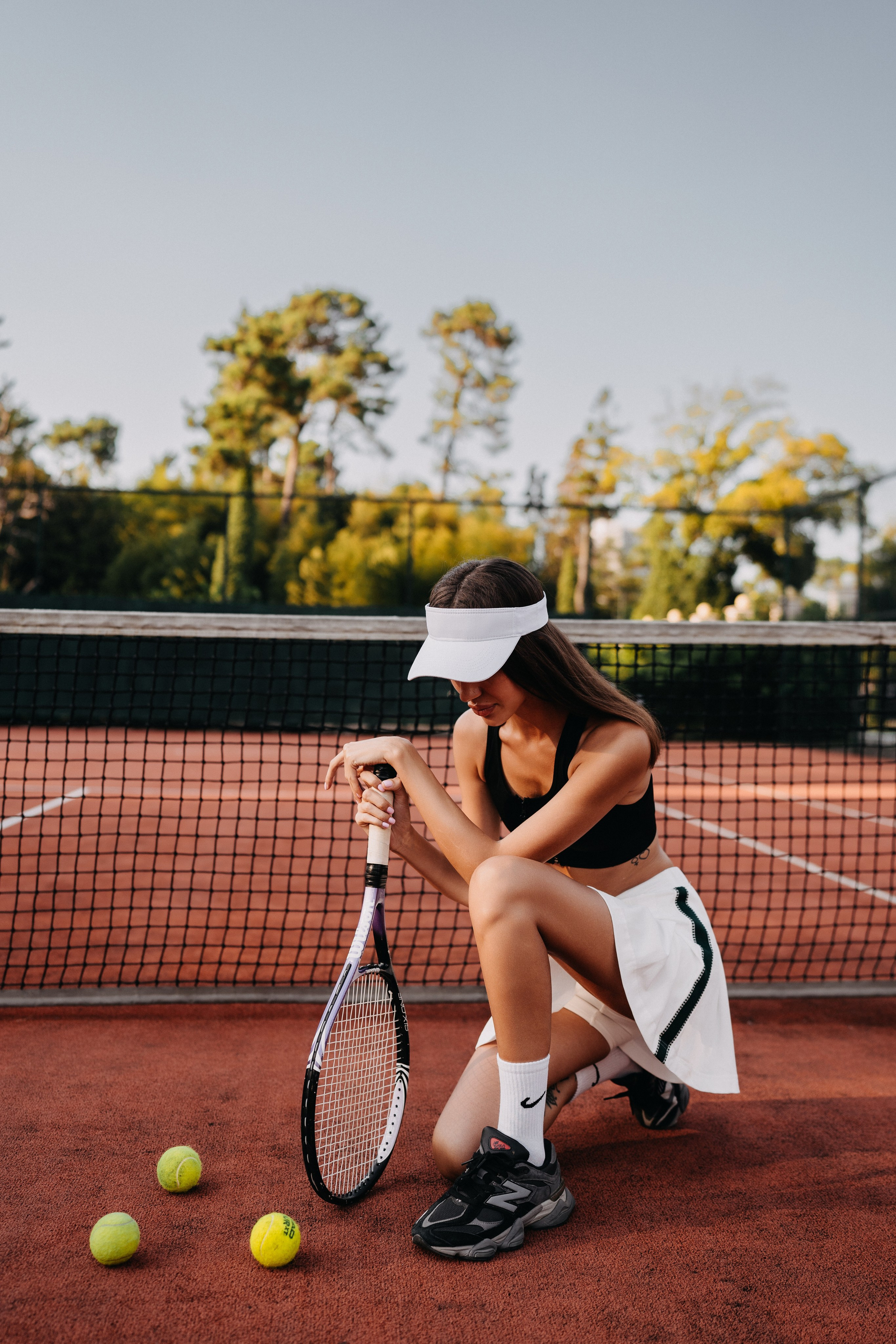 Фотосессия на тенисном корте Батуми, Кобулети. Портретный и свадебный фотограф в Батуми Валерия Азаренко