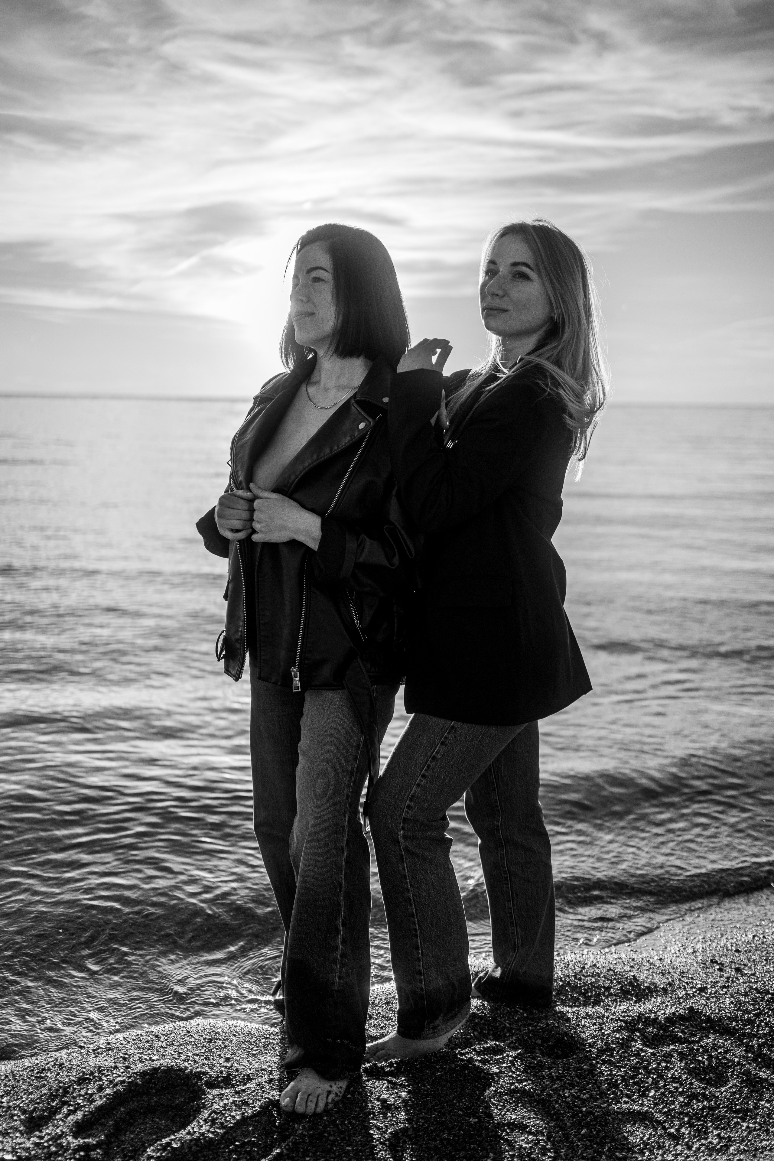 A striking individual portrait in Windsor, blending artistic angles and natural surroundings for a bold and creative shot.