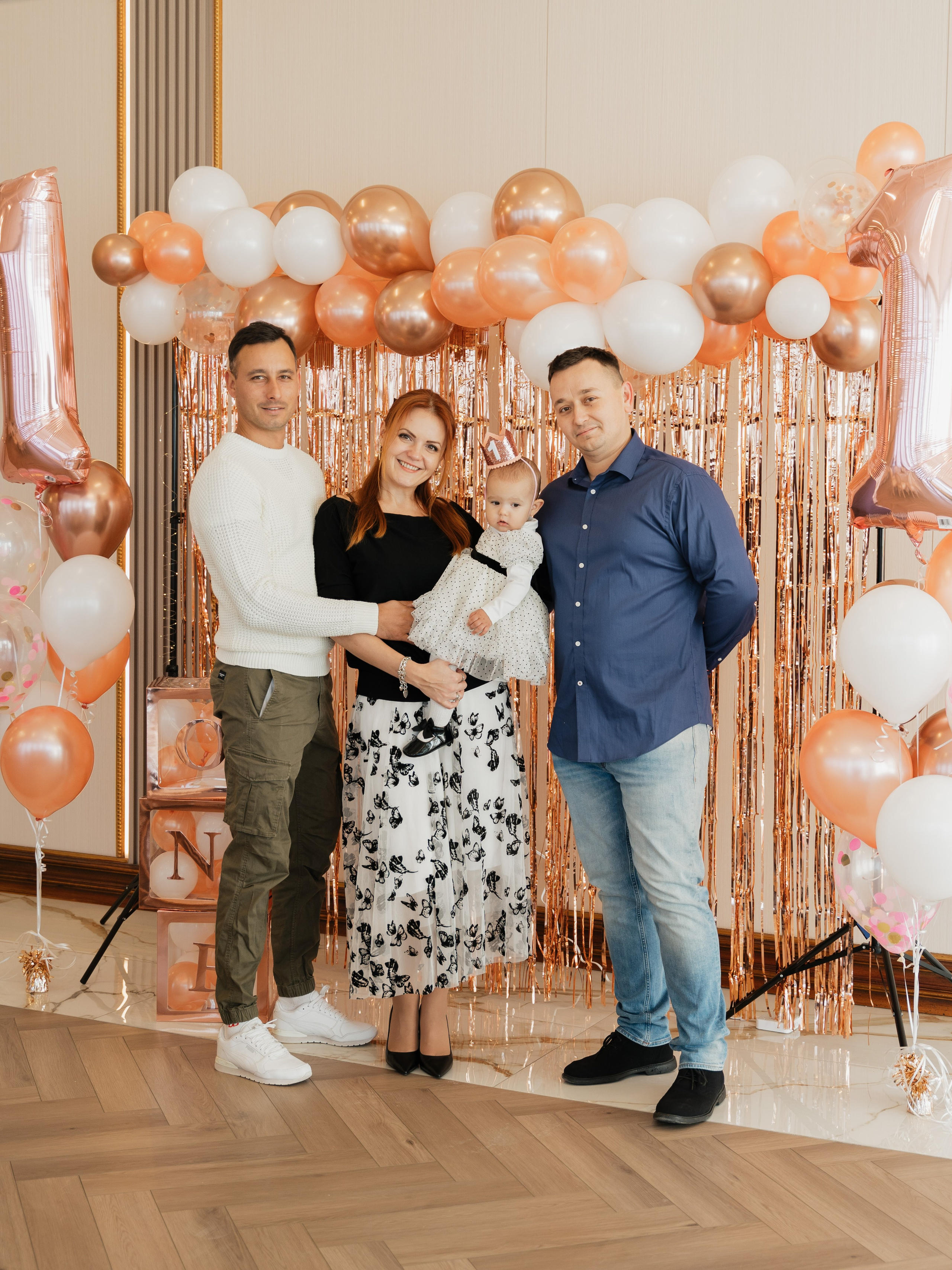 First birthday photoshoot Emily