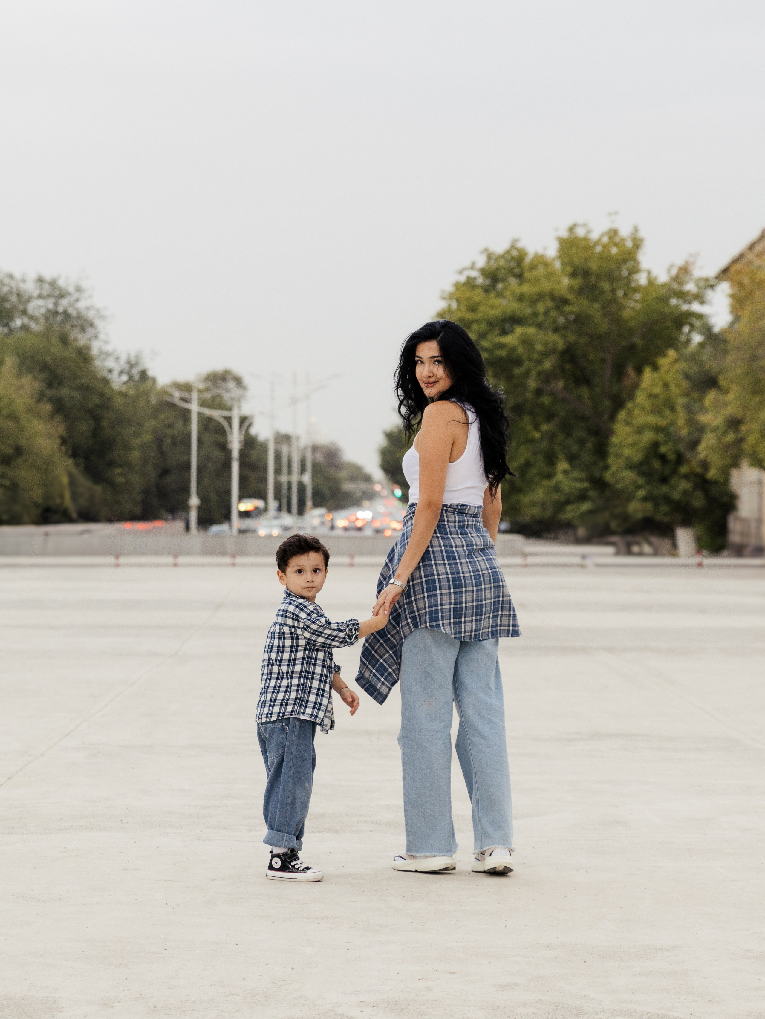 Mom and Her Little Boy. Family and wedding photographer in Bangkok, Thailand