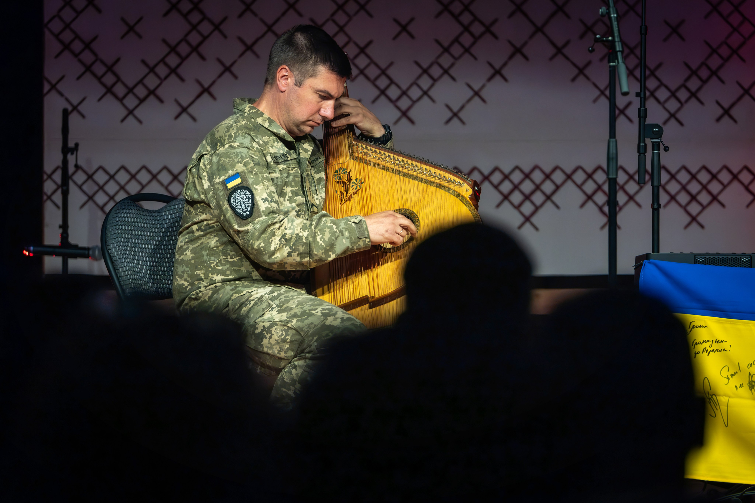 FROM THE UKRAINIAN FRONTLINE WITH THANKS. Reportage concert portrait photography in the San Francisco Bay Area