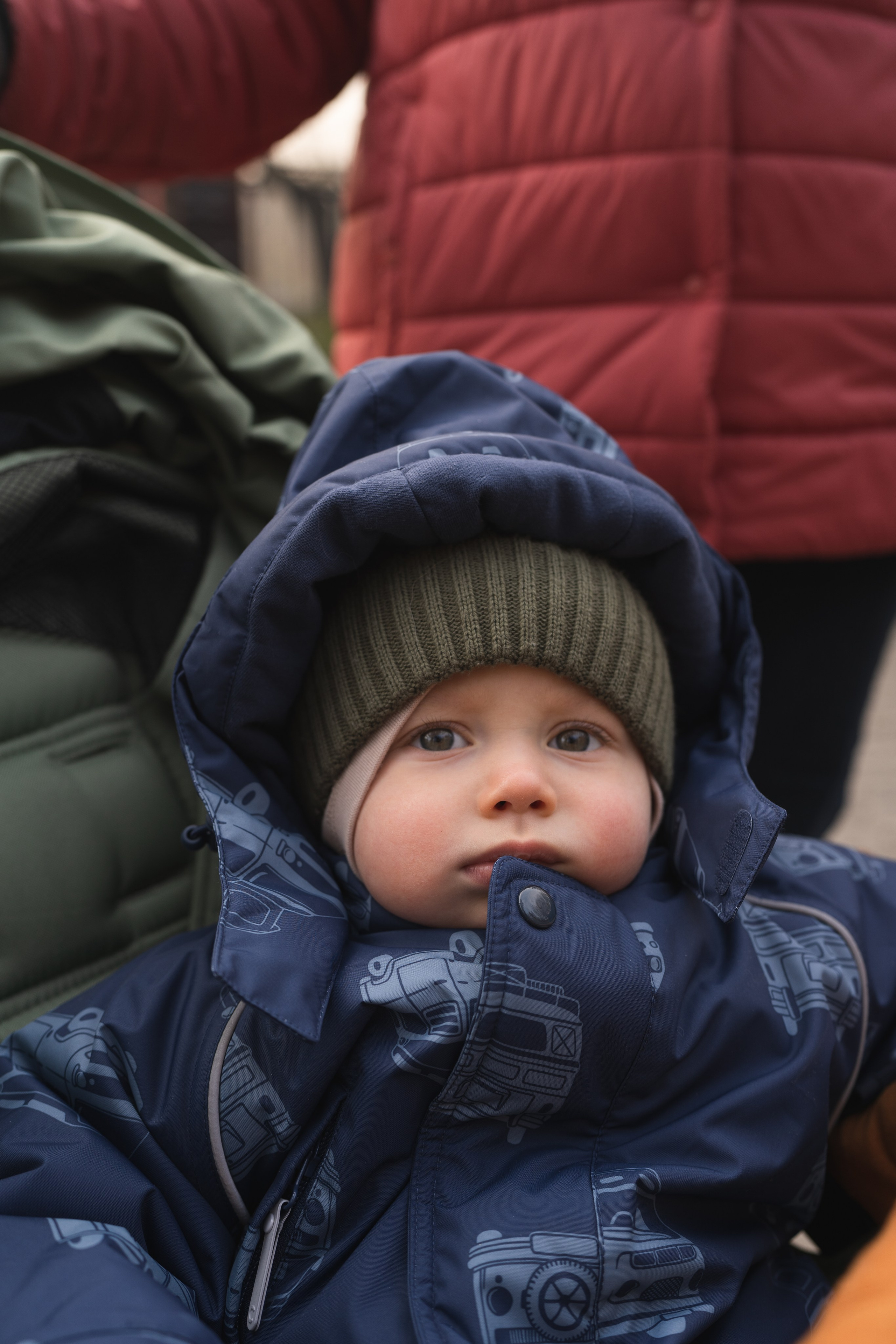 Alena, Vlad and their son Lev. Main