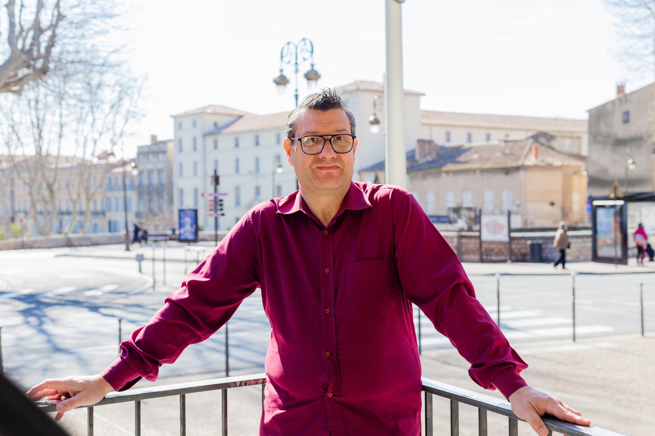 Sylvain | Série de portraits des Narbonnais. Photographe professionnelle à Poitiers, Tours et Châtellerault | Studio photo entre Poitiers et Tours – portraits, familles, entreprises, ma