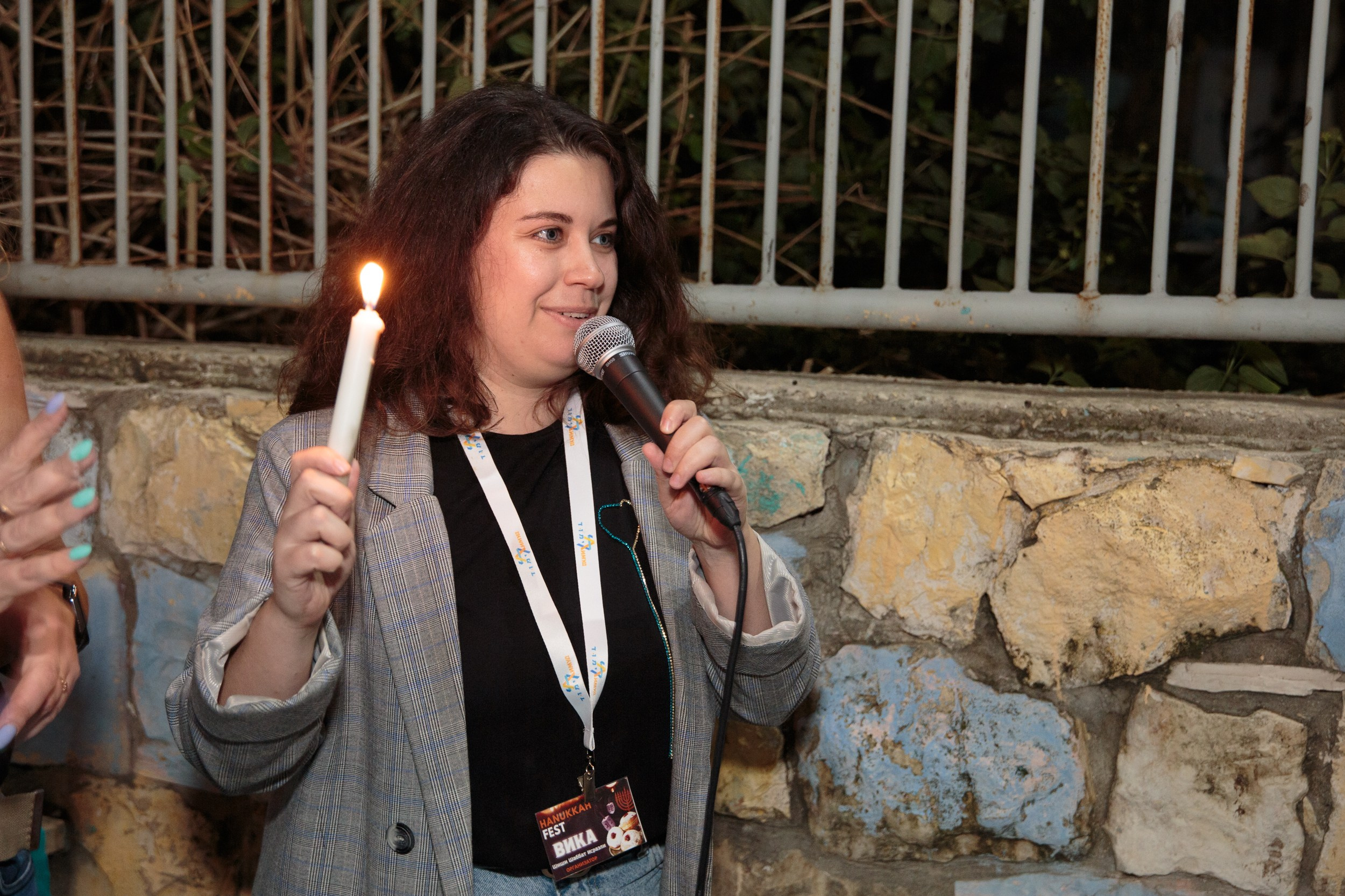 Городская Ханука Хайфа 2023. Портретный и репортажный фотограф в Израиле Рома Бирман