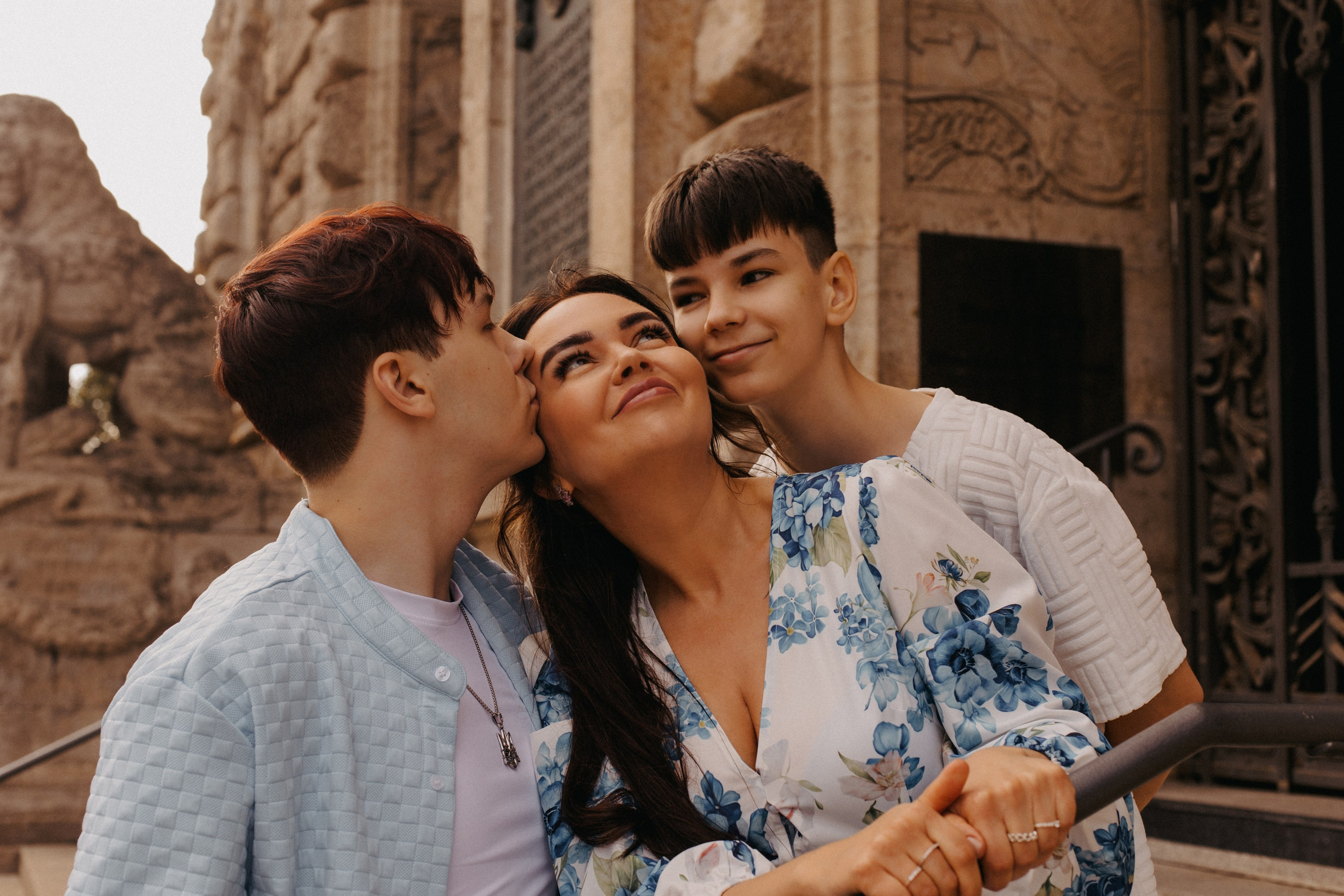 Mom&Sohn. Фотограф Лейпциг