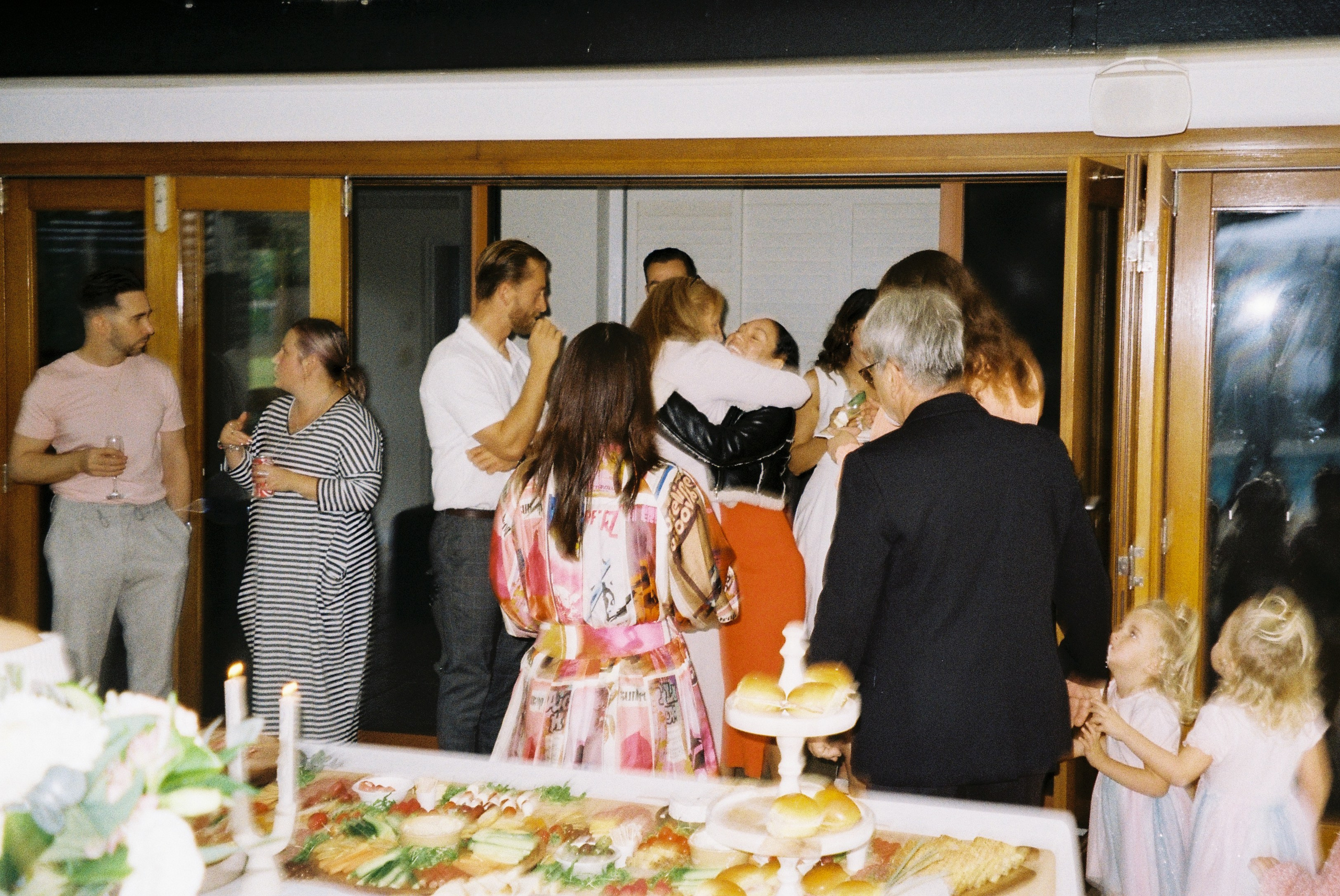 Engagement Party. Film portrait photographer