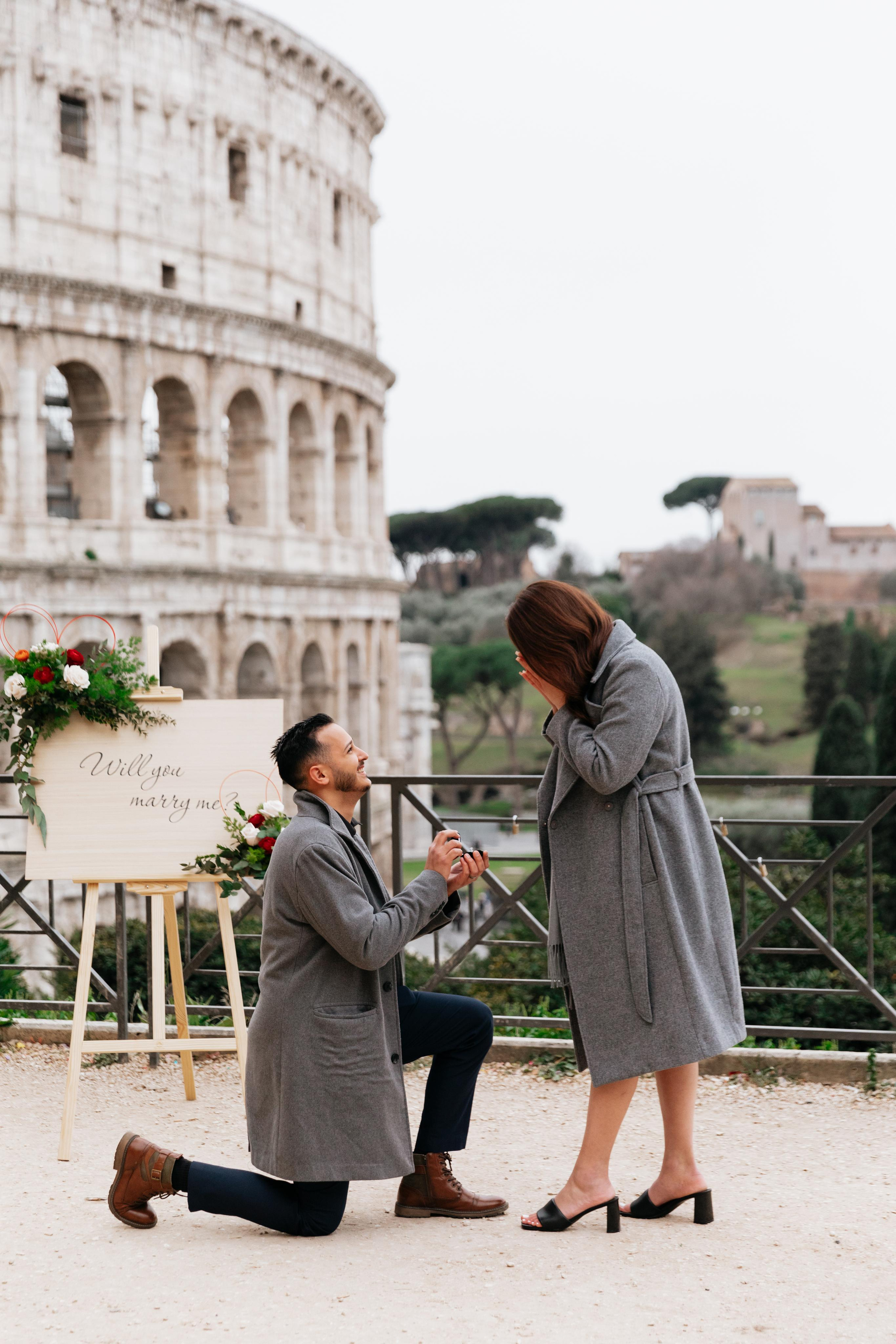 Proposal photoshoot. Photographer in Rome