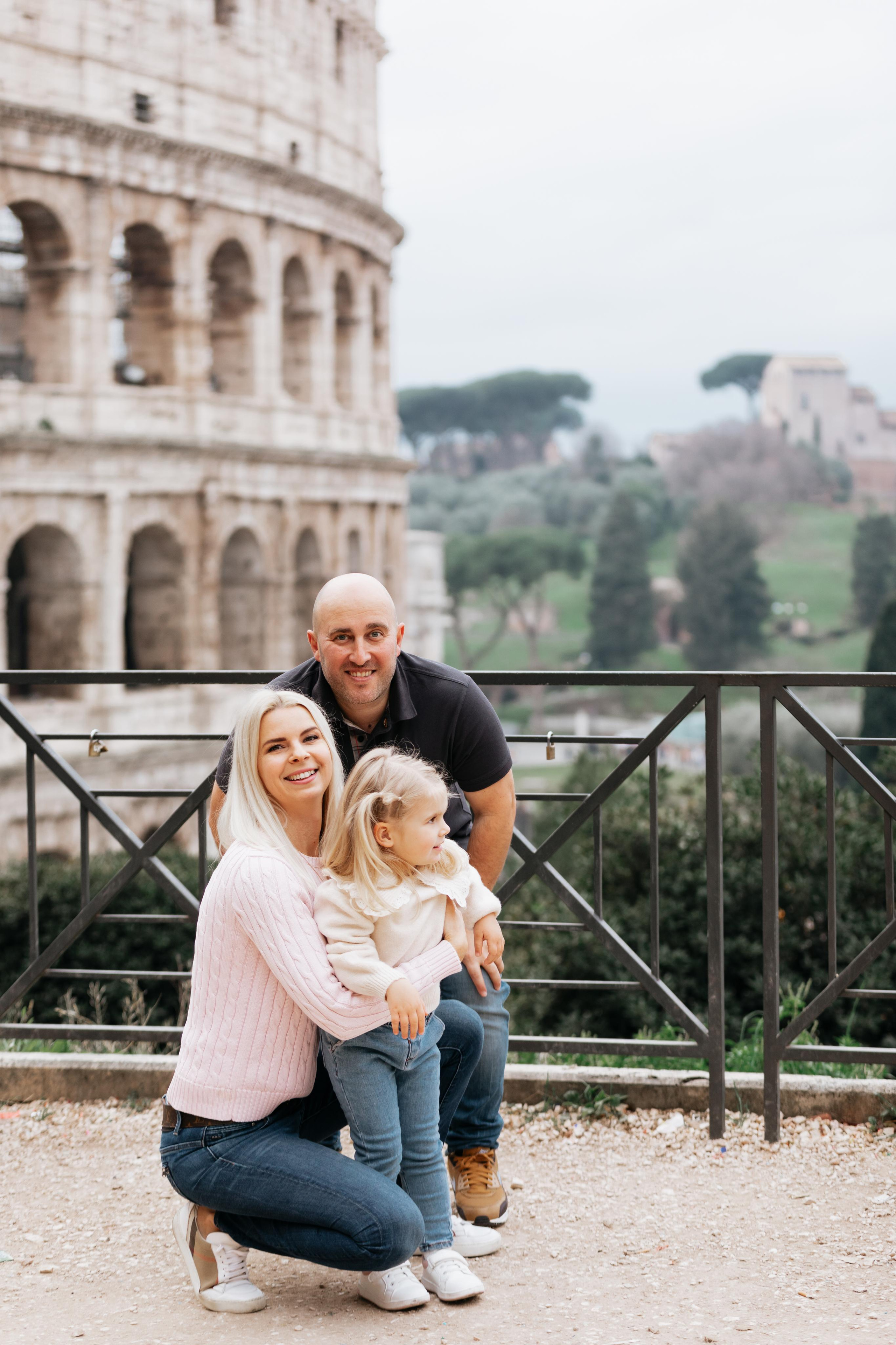 Family. Photographer in Rome