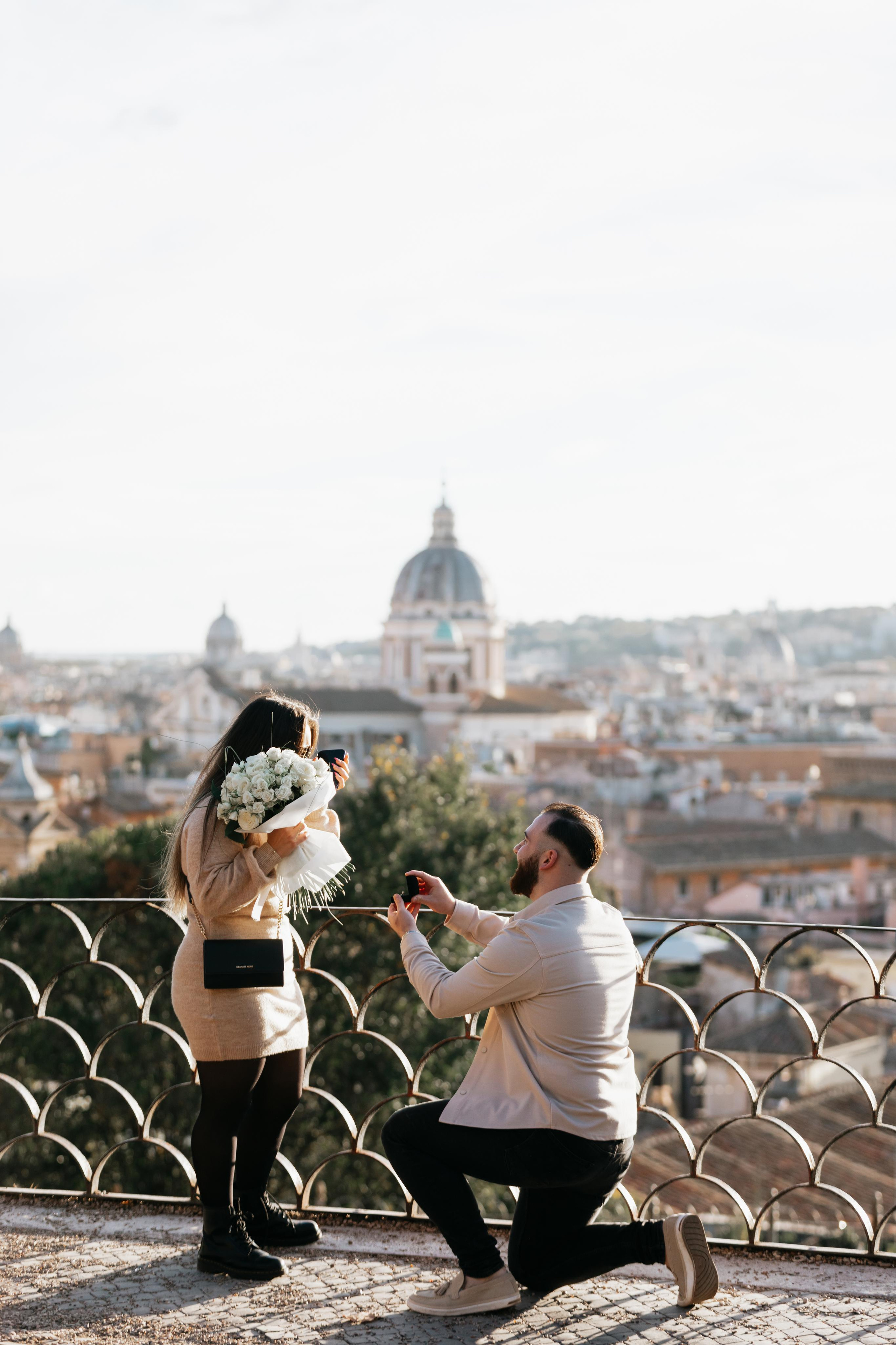 Proposal photoshoot. Photographer in Rome