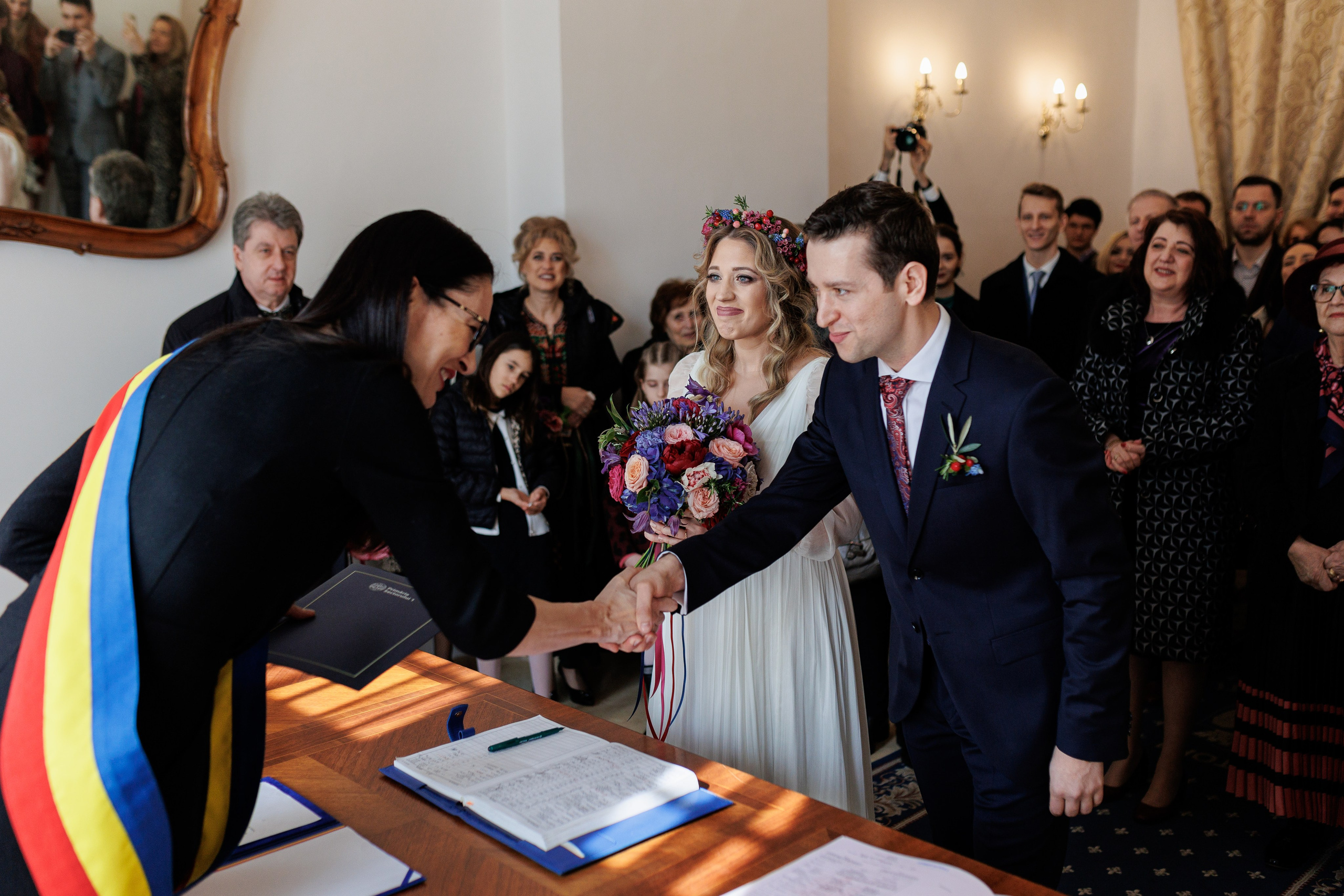 Cununie civila Francesca si Lucian. Fotograf nunta Bucuresti - Manu Ivanciu