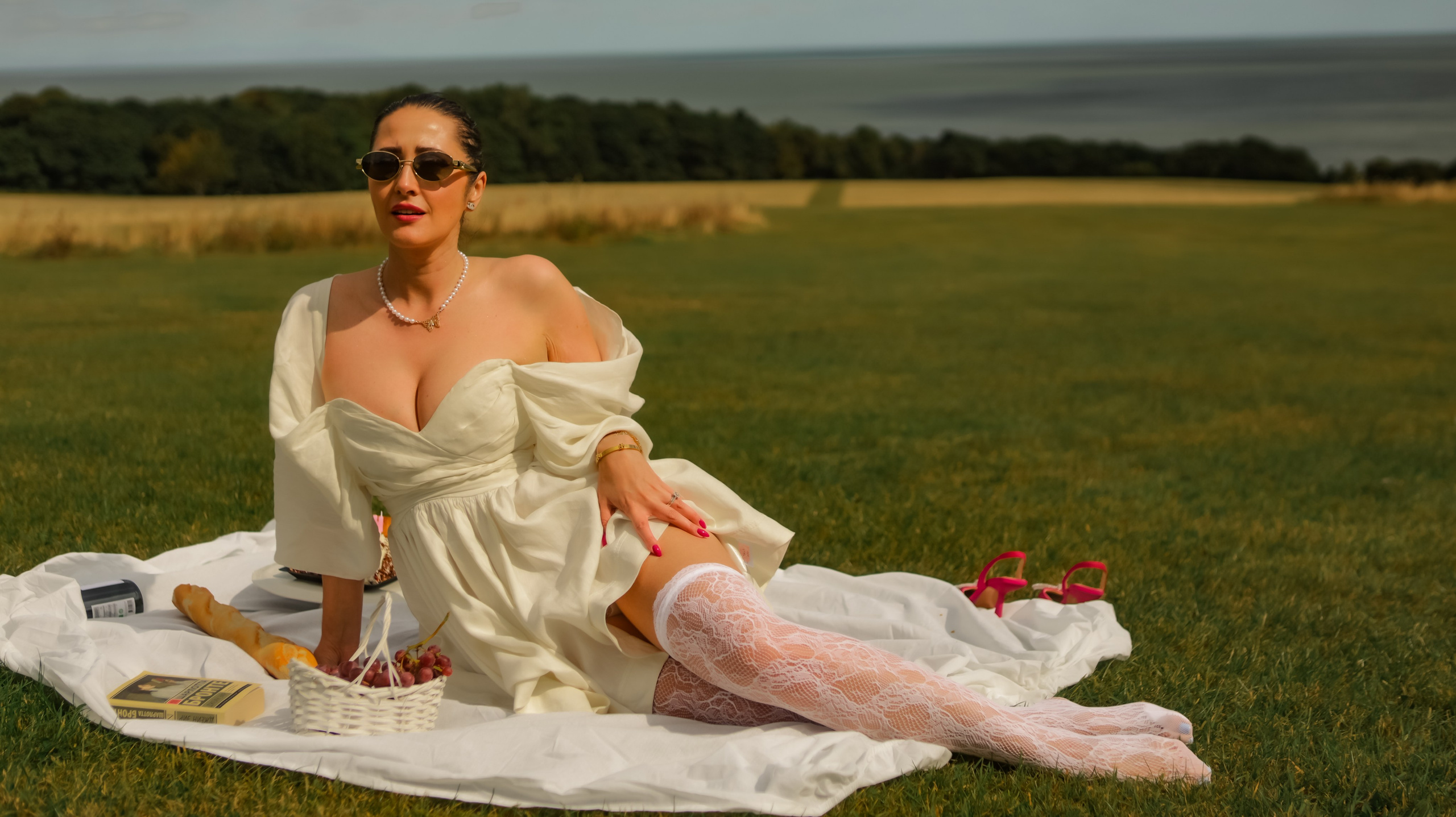 Sunny day at the Castle. Photographer Co Dublin, Balbriggan — Agata Maliseva