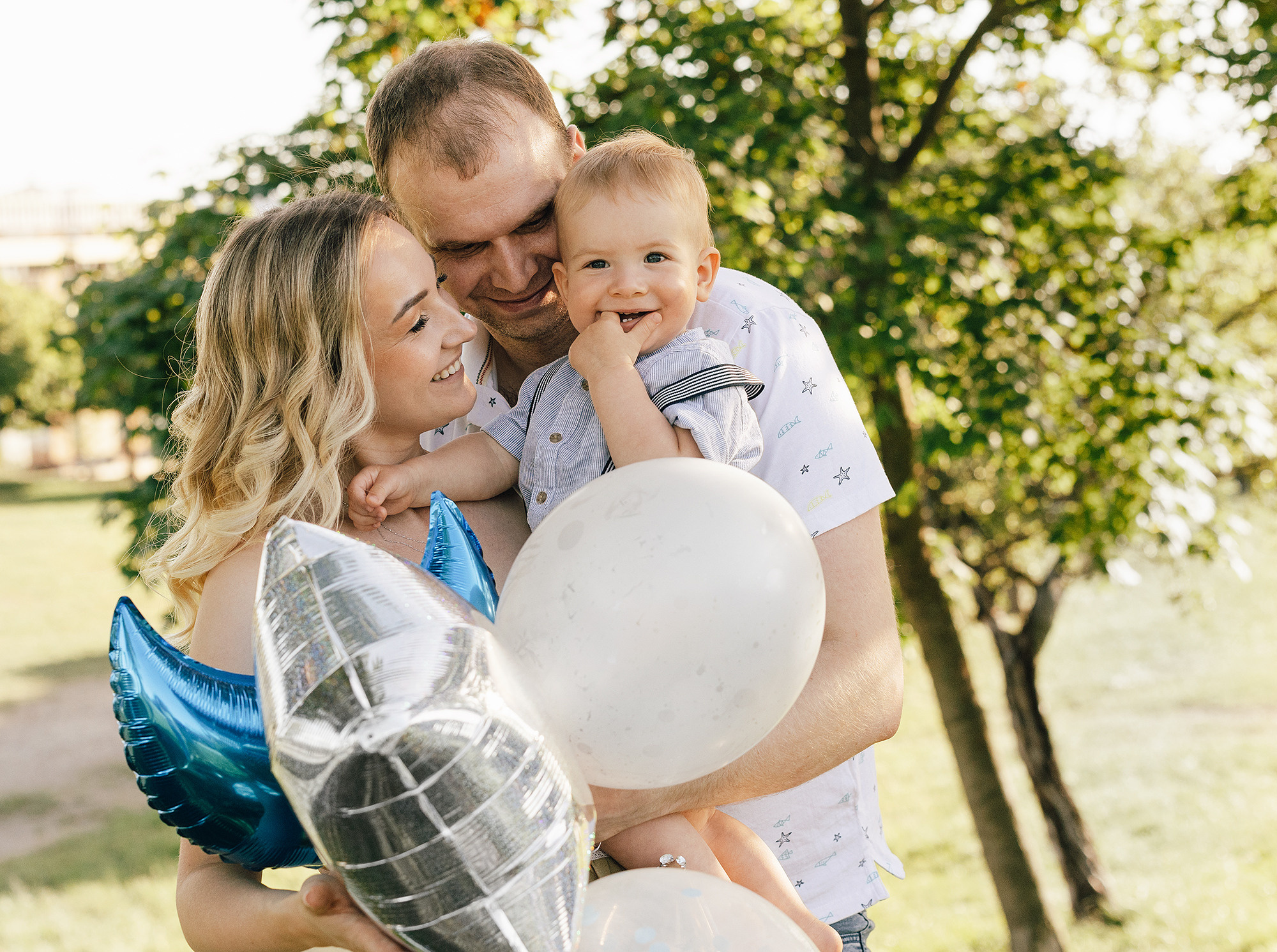 Тимофею 1 годик. Family and wedding photographer in Prague Natalia Fedori