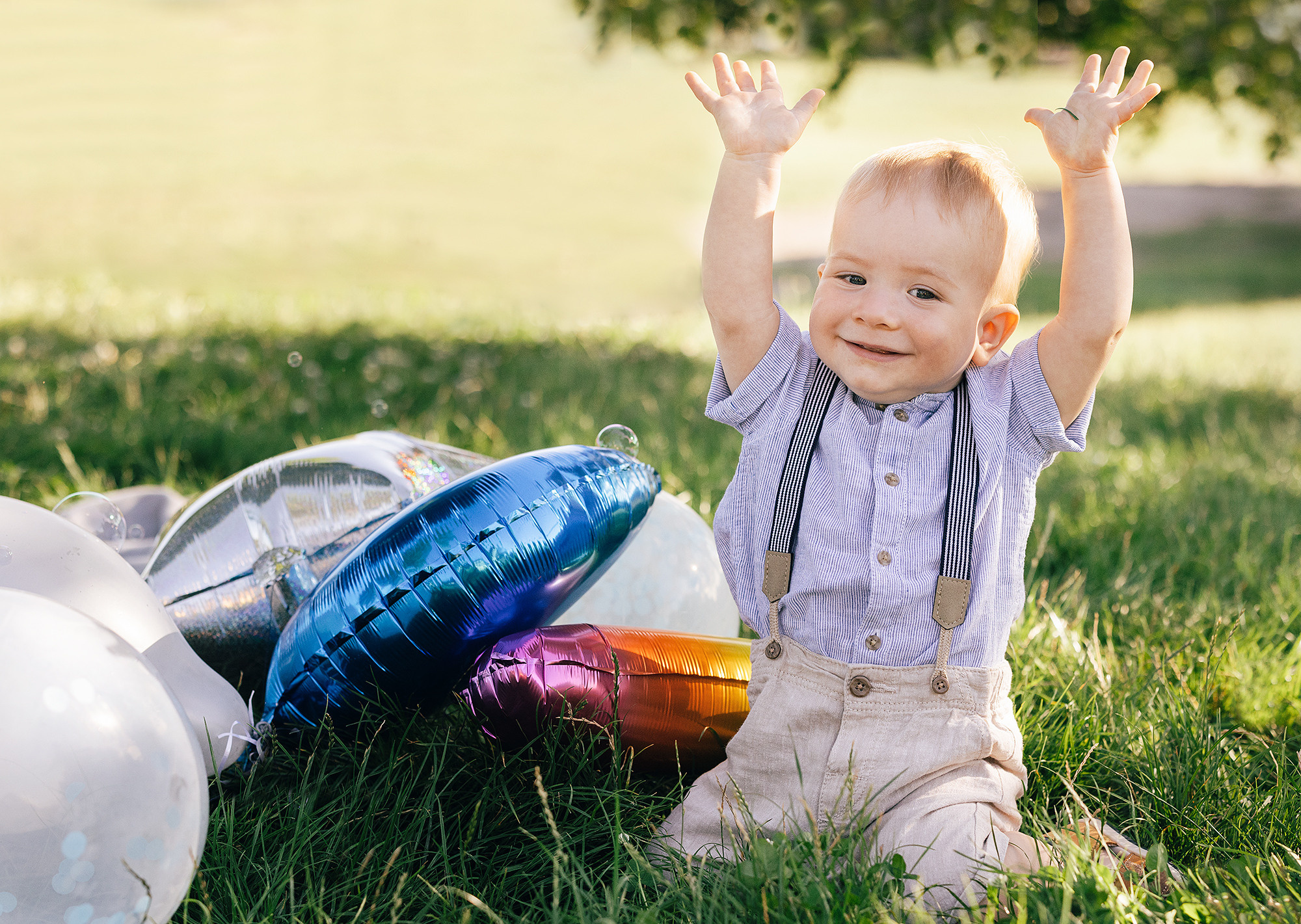 Тимофею 1 годик. Family and wedding photographer in Prague Natalia Fedori