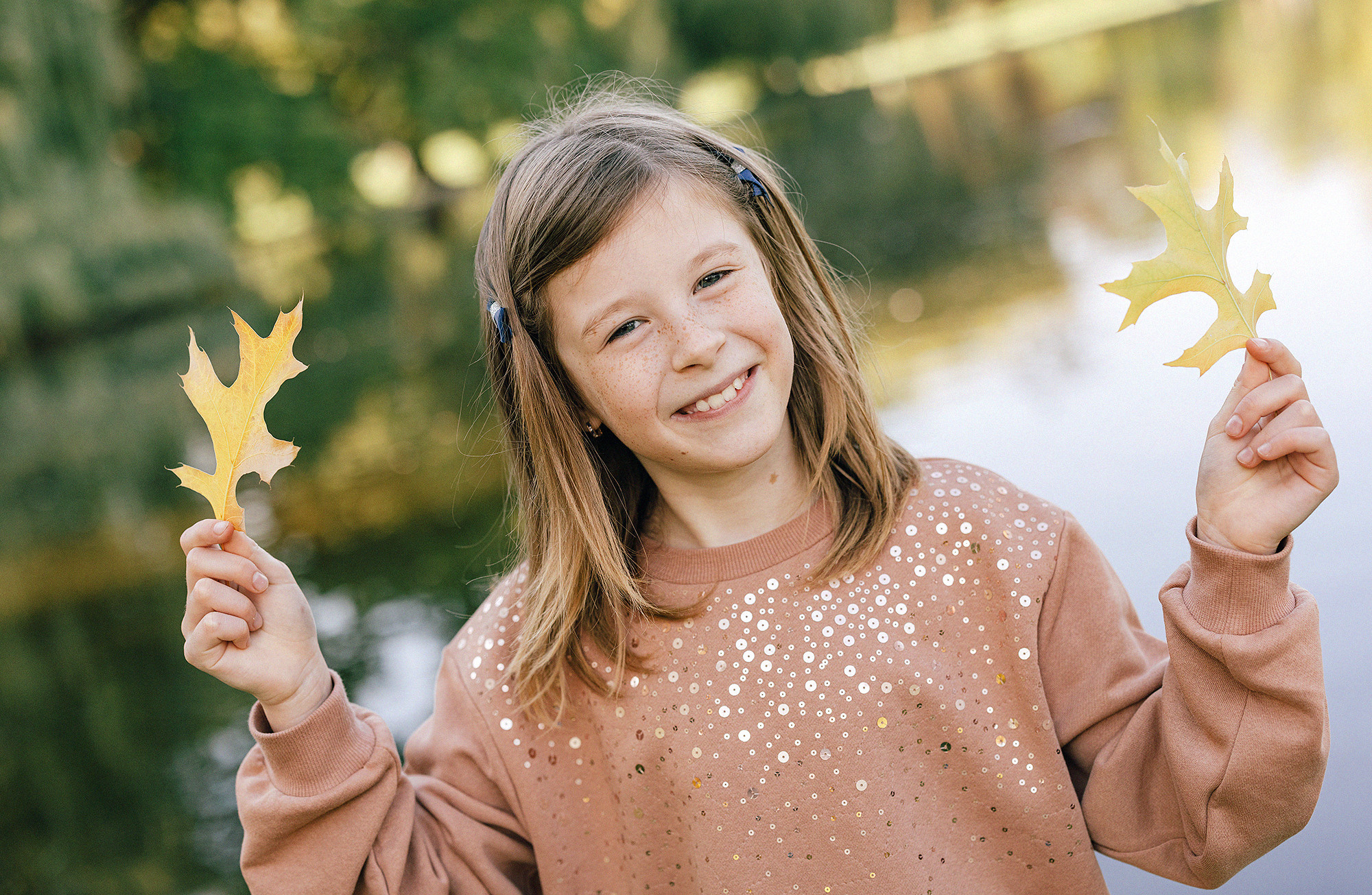 Виолетта и Георгий с детьми в парке. Семейный и свадебный фотограф в Праге Наталья Федори
