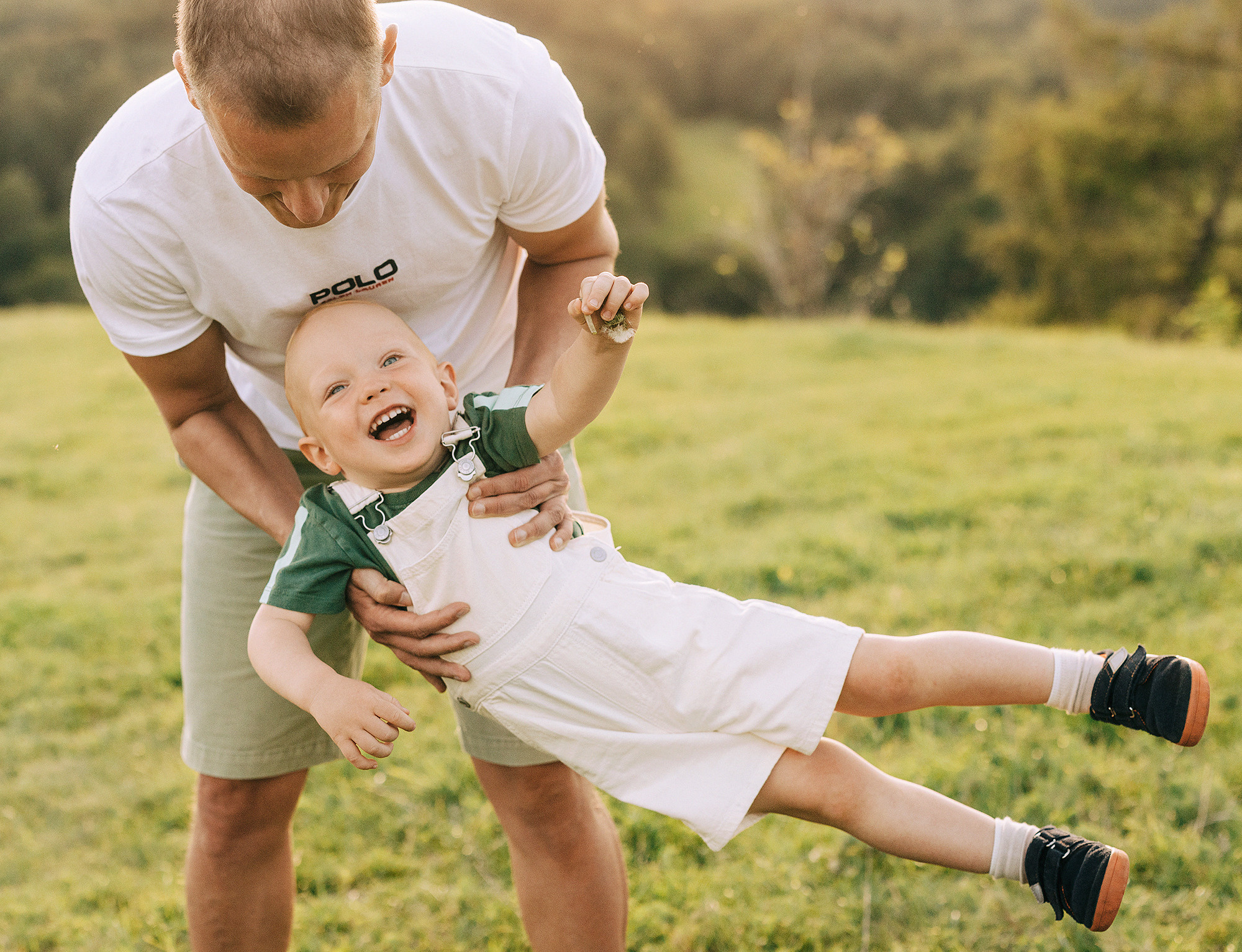 Outdoor family photoshoot in Prague. Family and wedding photographer in Prague Natalia Fedori