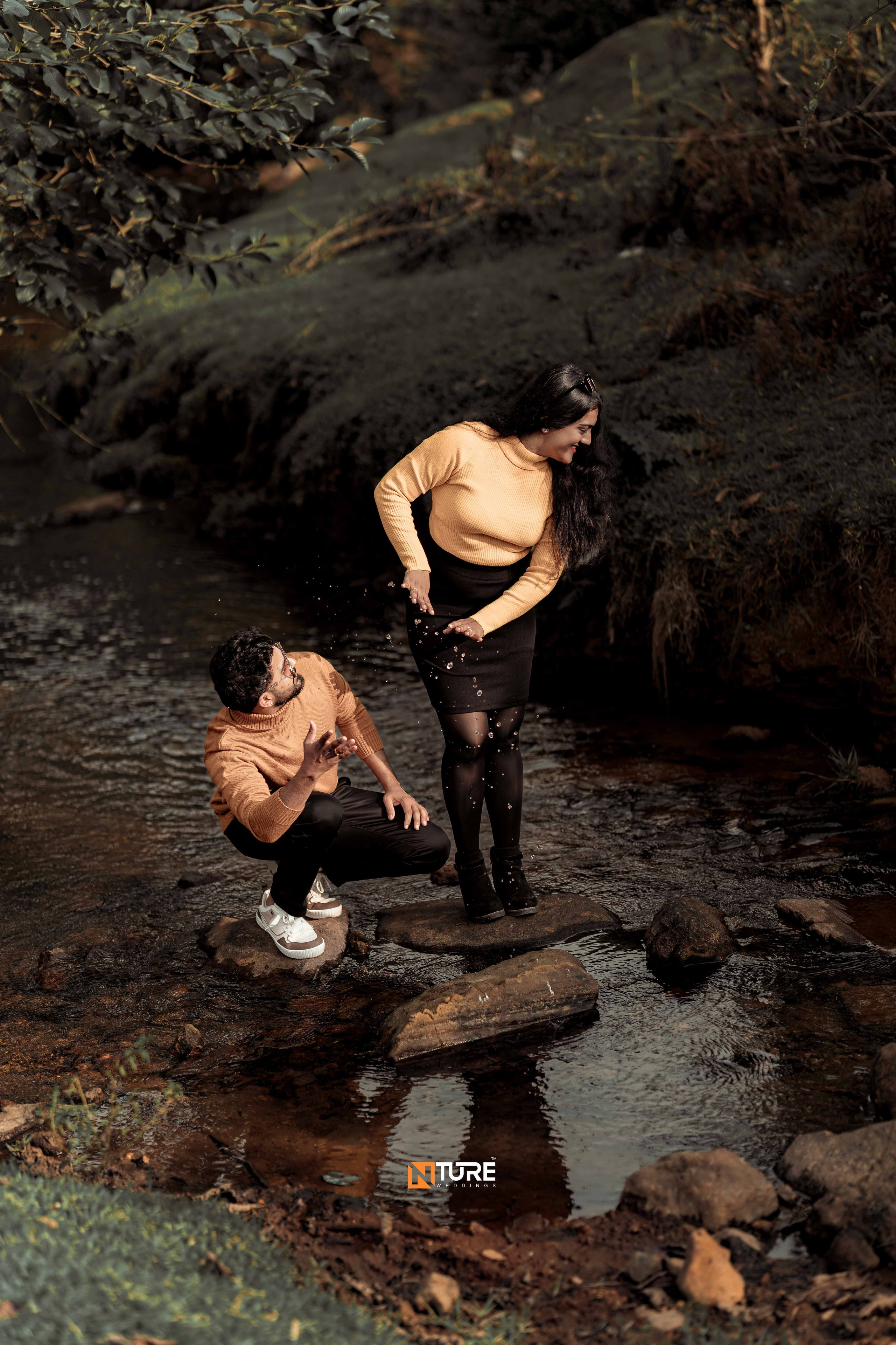 MONISH & JANVI | SAVE THE DATE. NTURE WEDDING