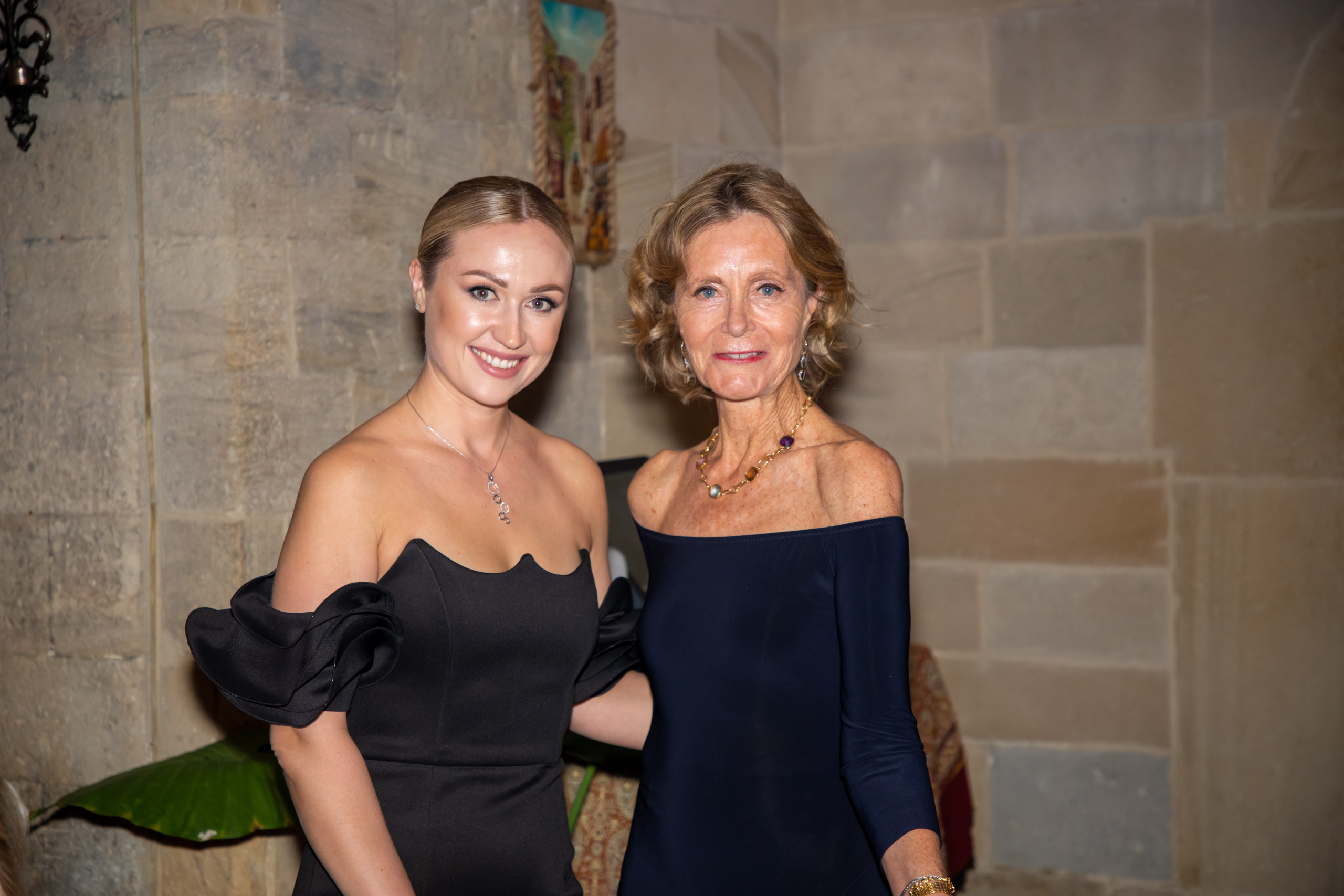 Gala-Dinner with the French Countess, the main etiquette expert Marie de Tilly. Baku Photographer