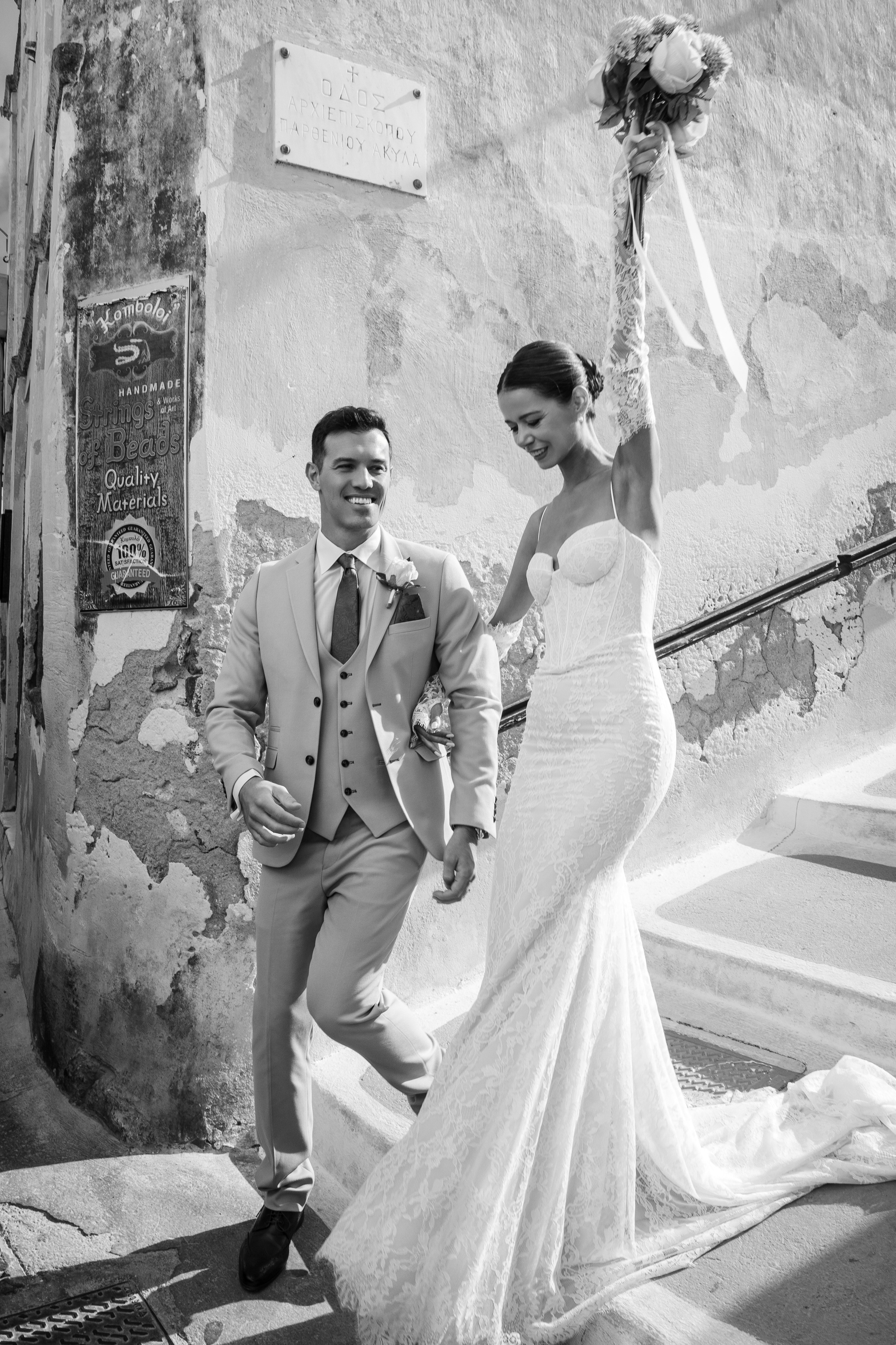 A&N: Santorini. SL Wedding Photo: ponadczasowa fotografia ślubna | Wrocław & Europa