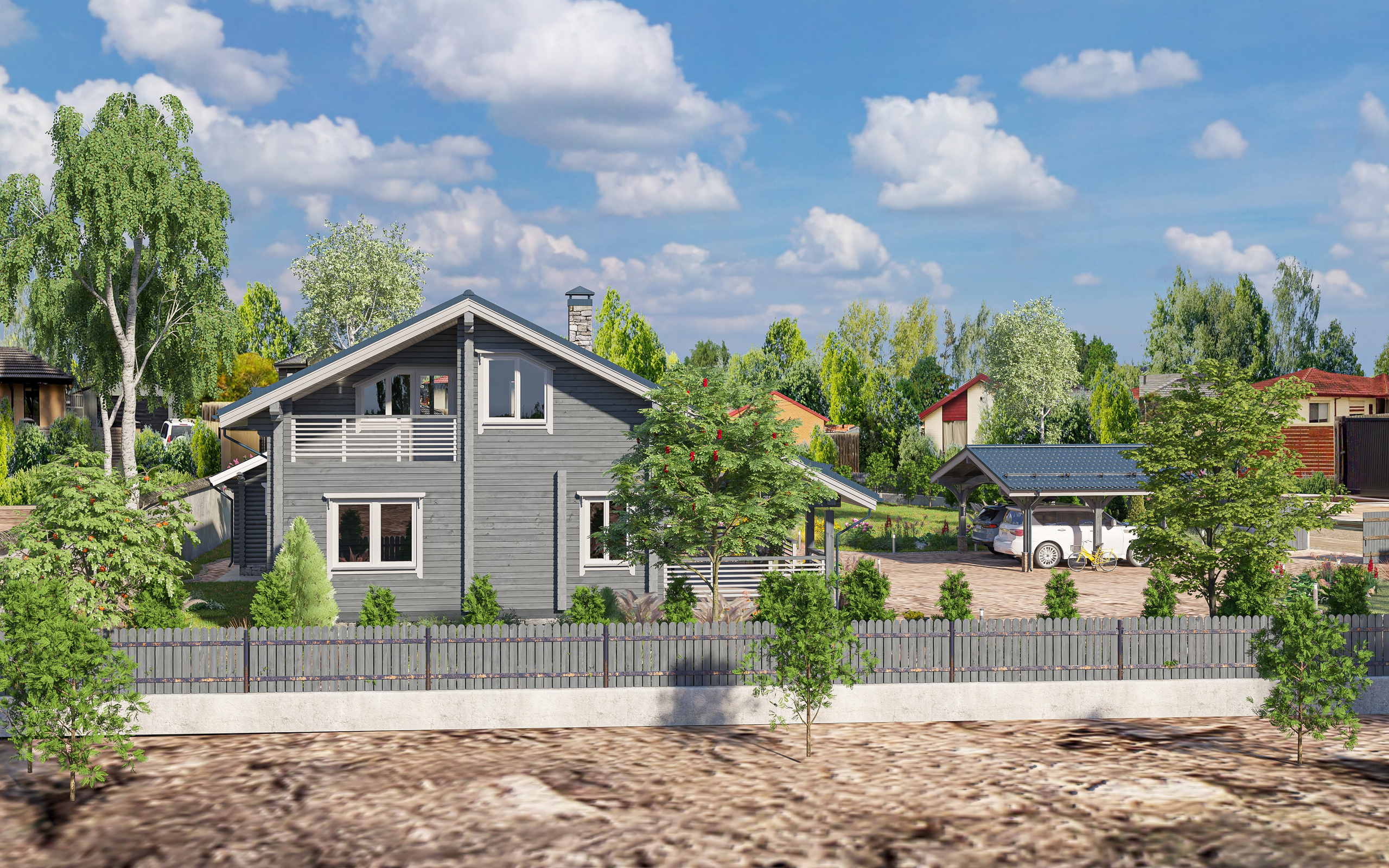 Ландшафтная визуализация. Дизайн и визуализация