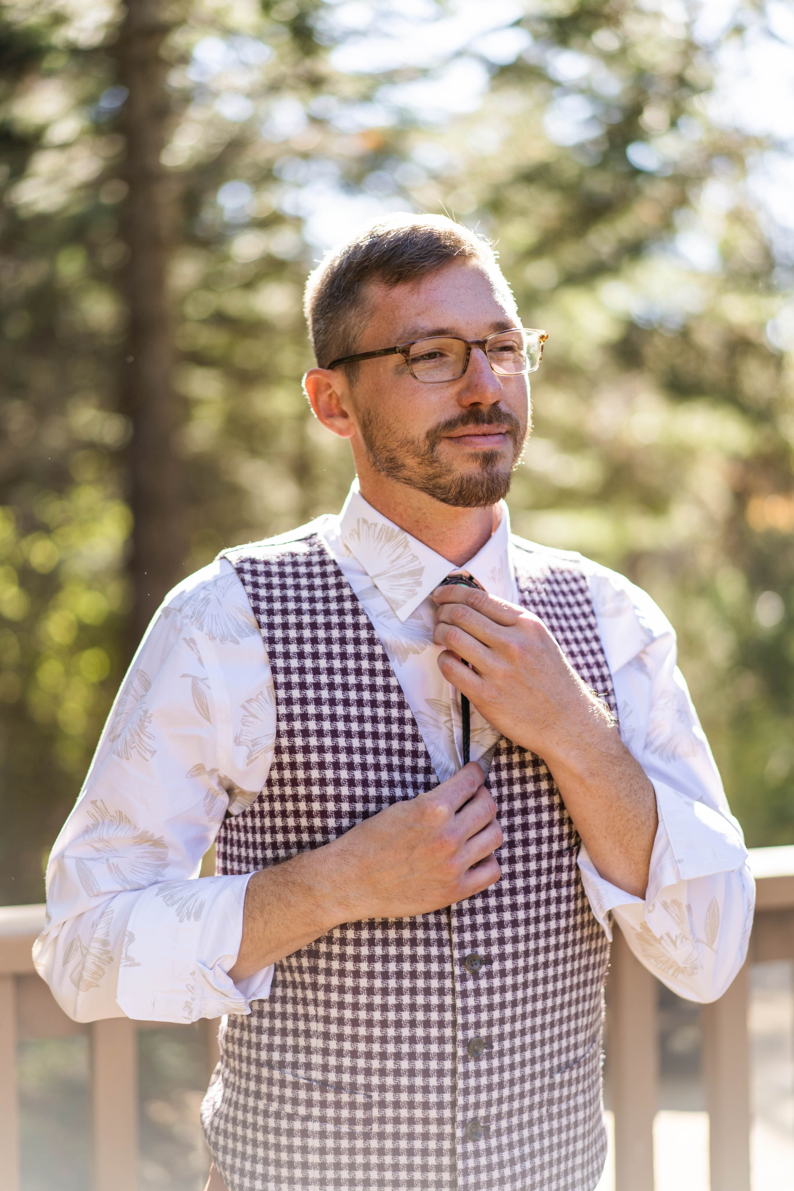 Wedding in forest. Cinematic Wedding & Elopement Photography in Los Angeles | Inspired by Indie Film & Real Life