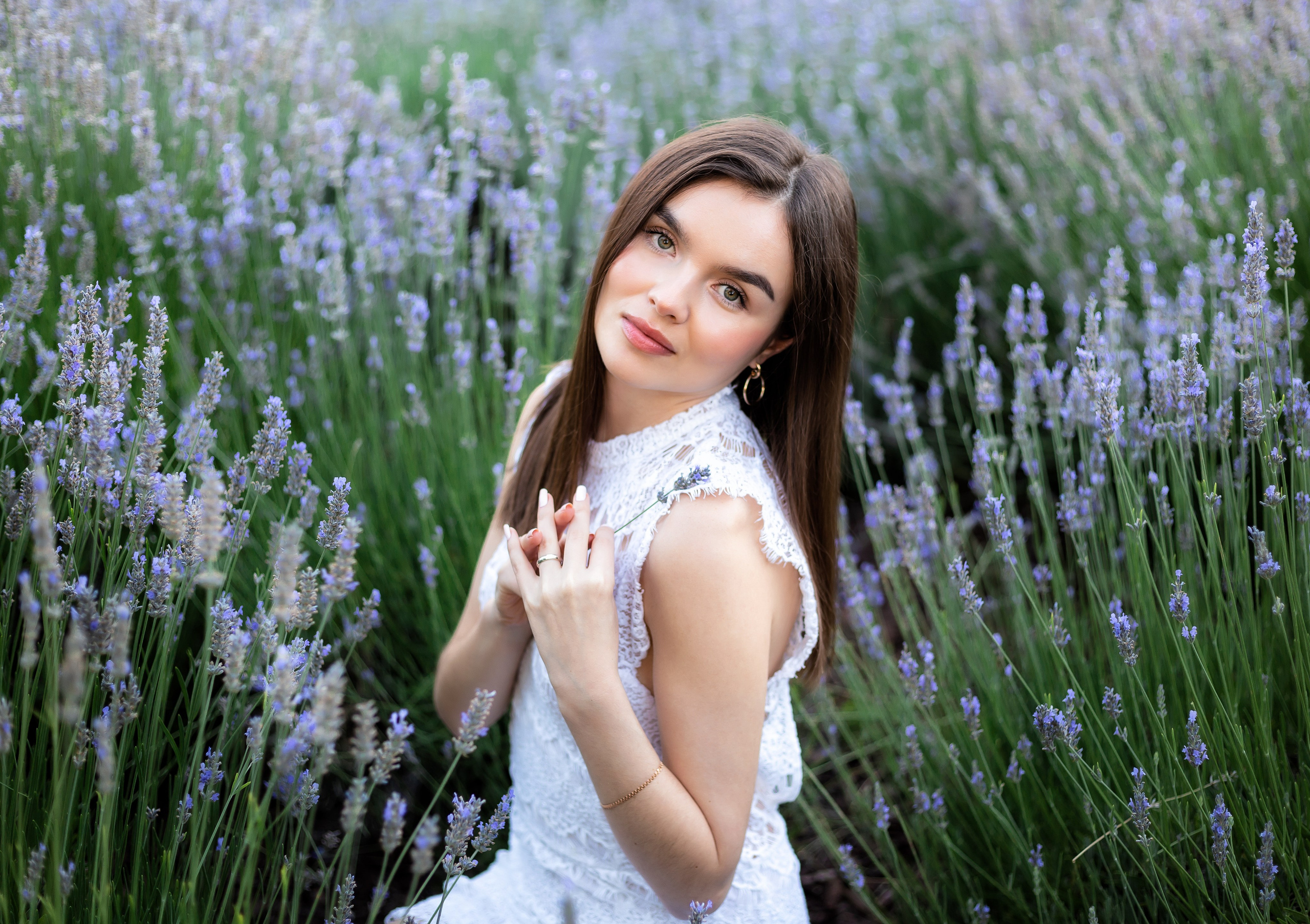 Lavender Photoshoot. Los Angeles portrait photographer Valeria Kasatkina
