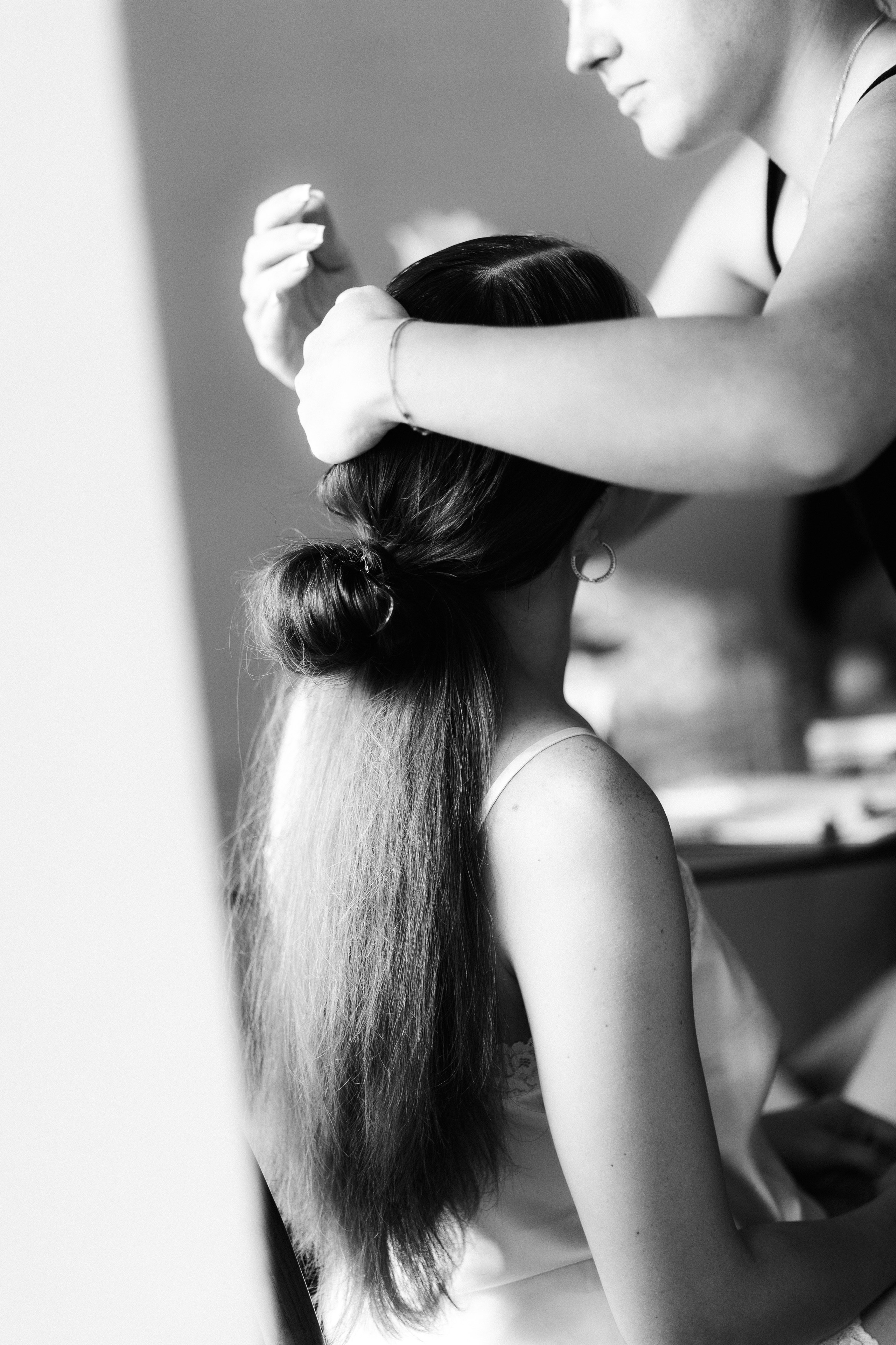 Bride getting ready Italy