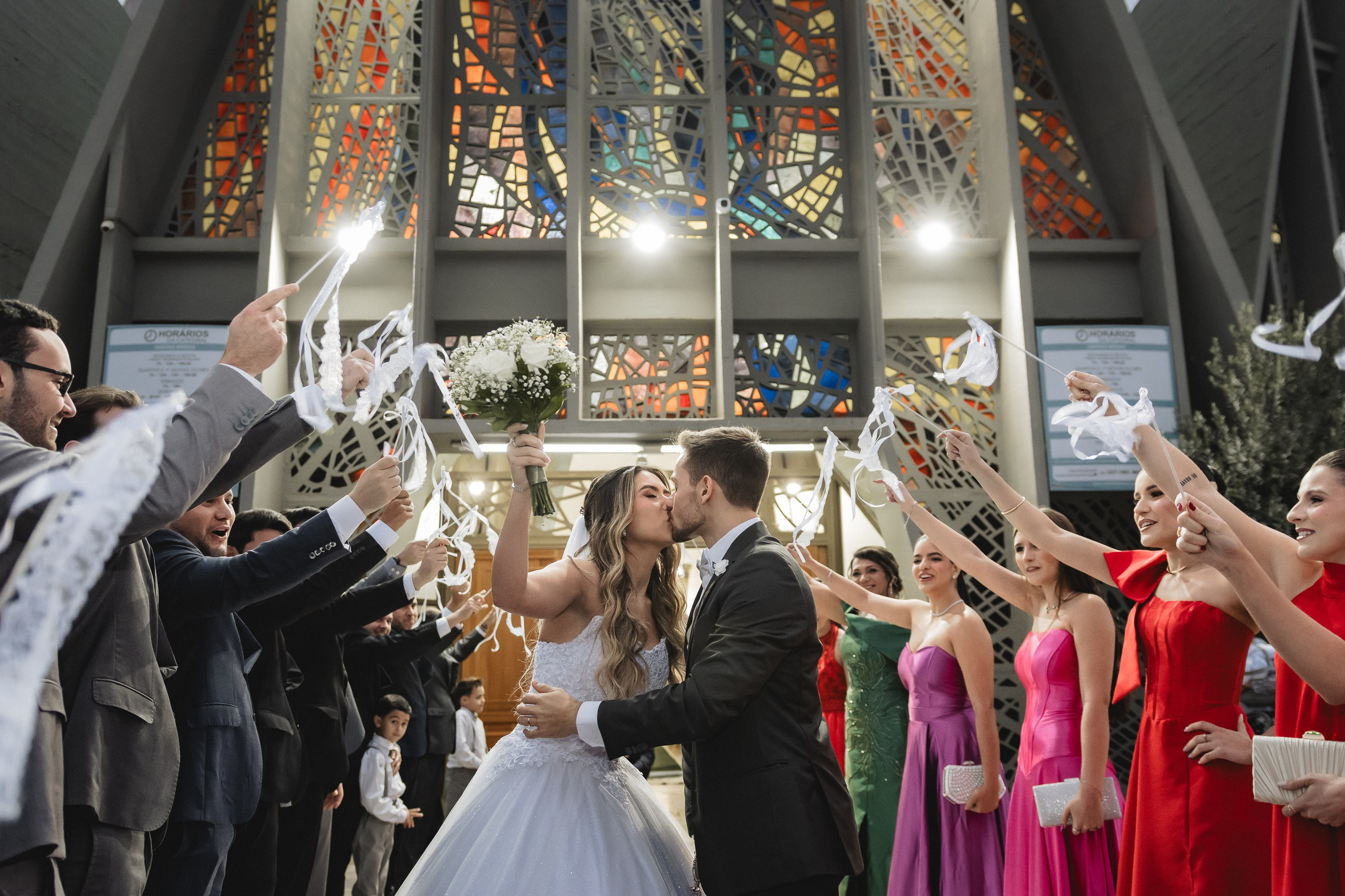 Heloisa e Andre casamento na catedral de maringa. Fotografo de casamento I Claudinei Moura