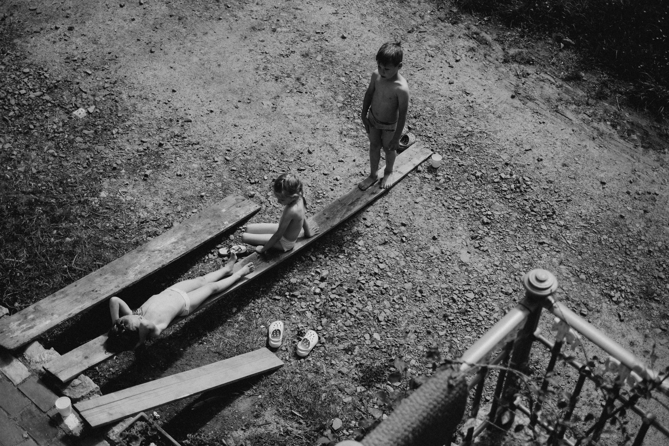 One year in a 500 years old house. Authentische Familienfotografie in Köln