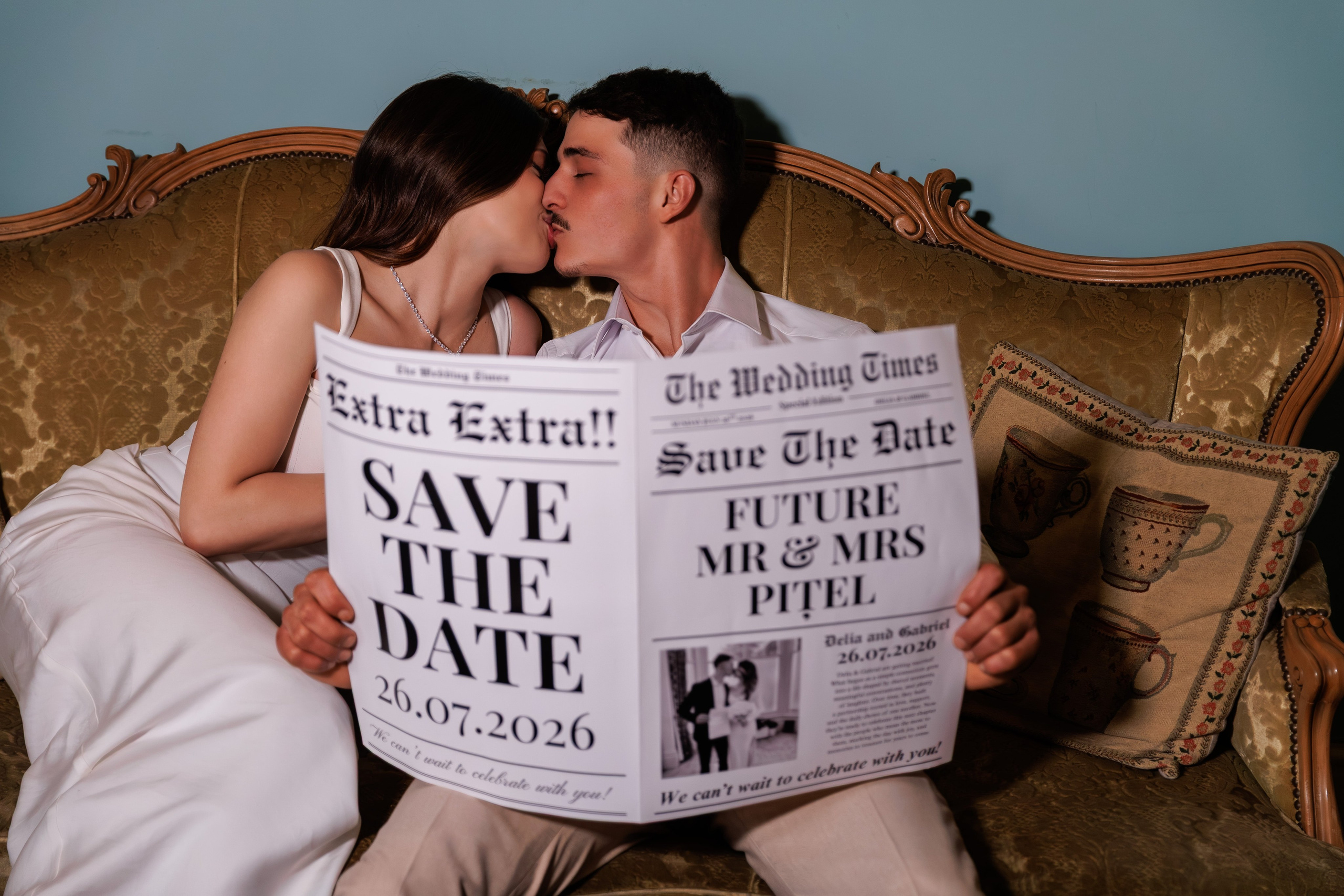 Delia & Gabriel - Save The Date București - Ceainăria Infinitea. Fotograf Profesionist Pitesti-Bucuresti| Mircea Seinea