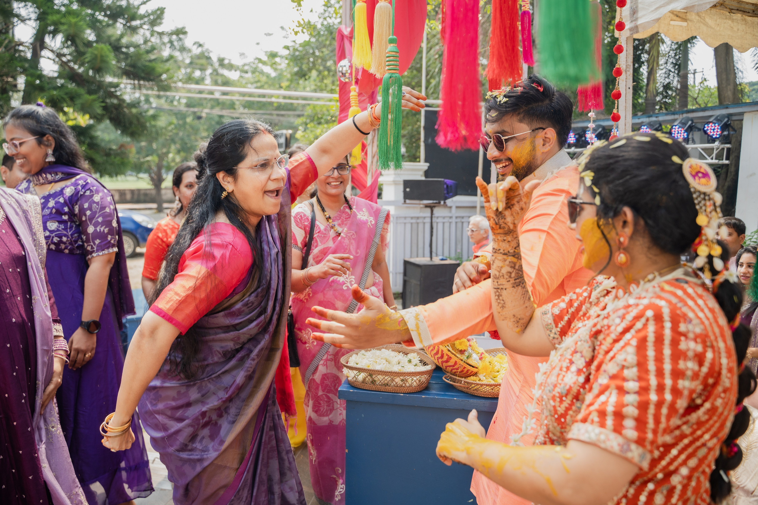 Deepthi & Akaash. Menu