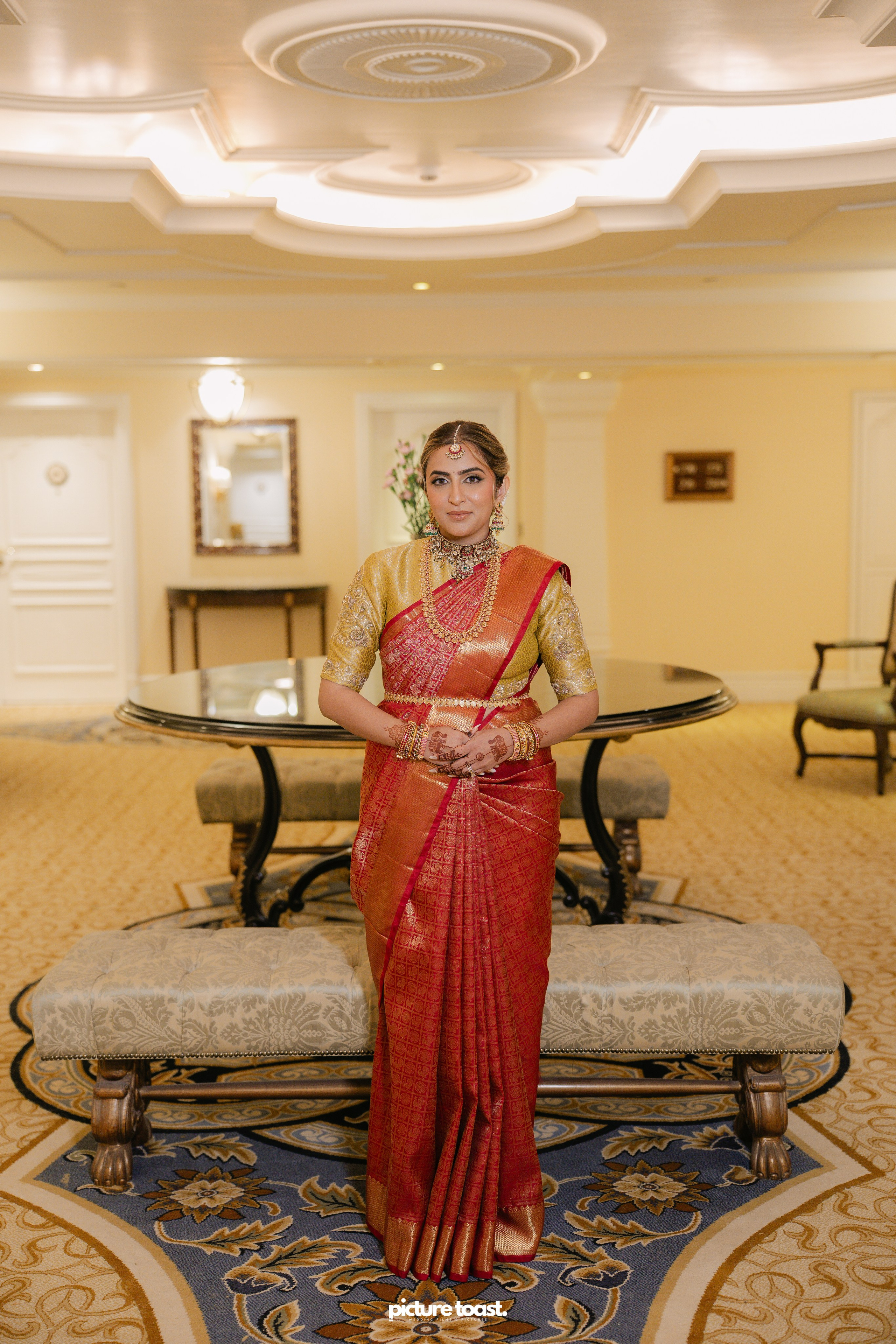 South Indian Wedding Ft. Aashna & Rajiv. Fine art Wedding Photographers in India & Canada