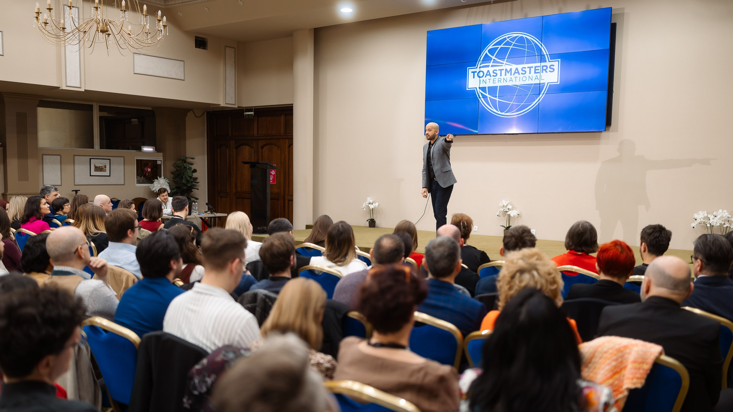 Toastmasters Conference. Marius Ciocan