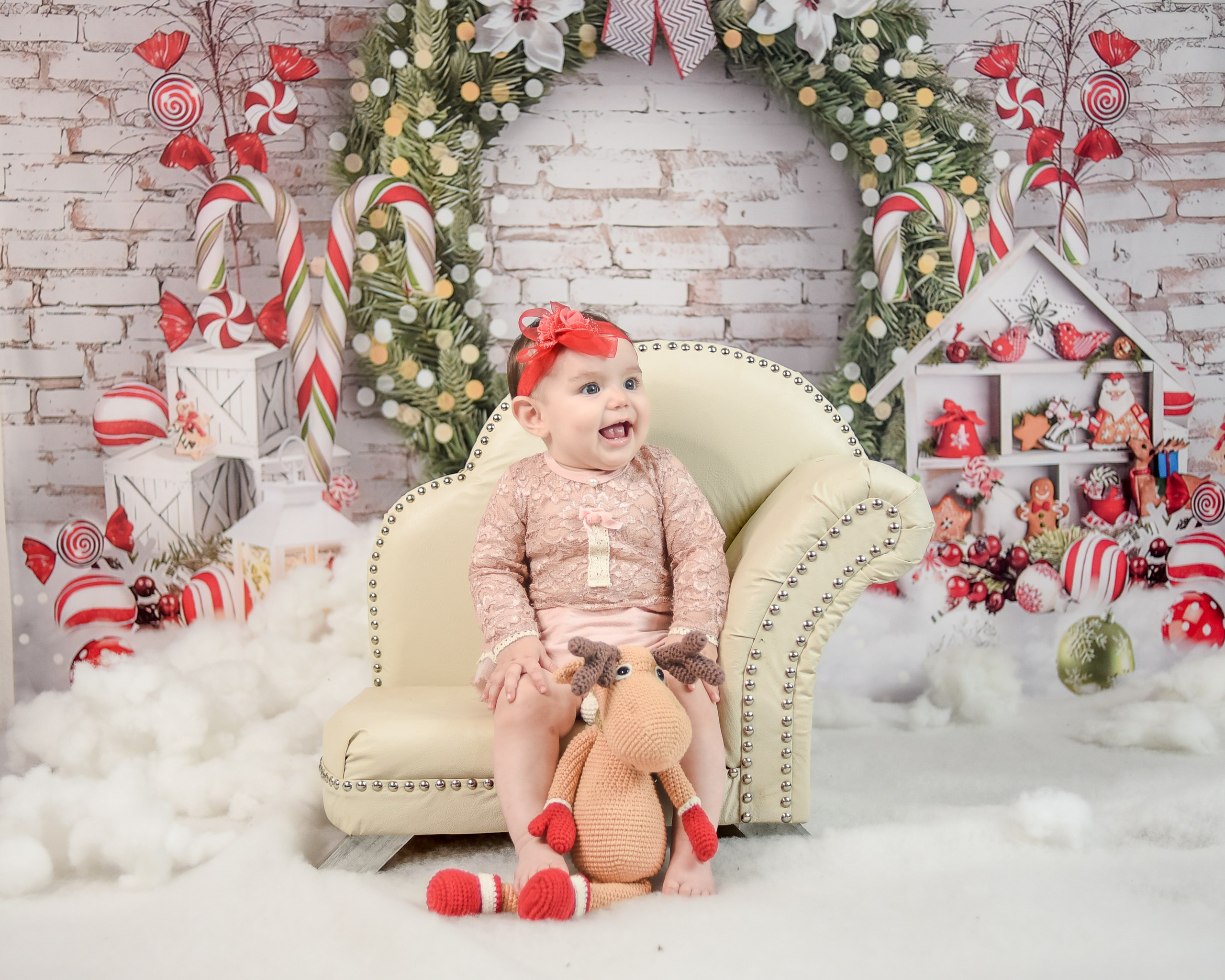 Sesión Navideña de Alaia y Familia. Fotografo de casamiento en misiones y fotógrafo de familia  Posadas