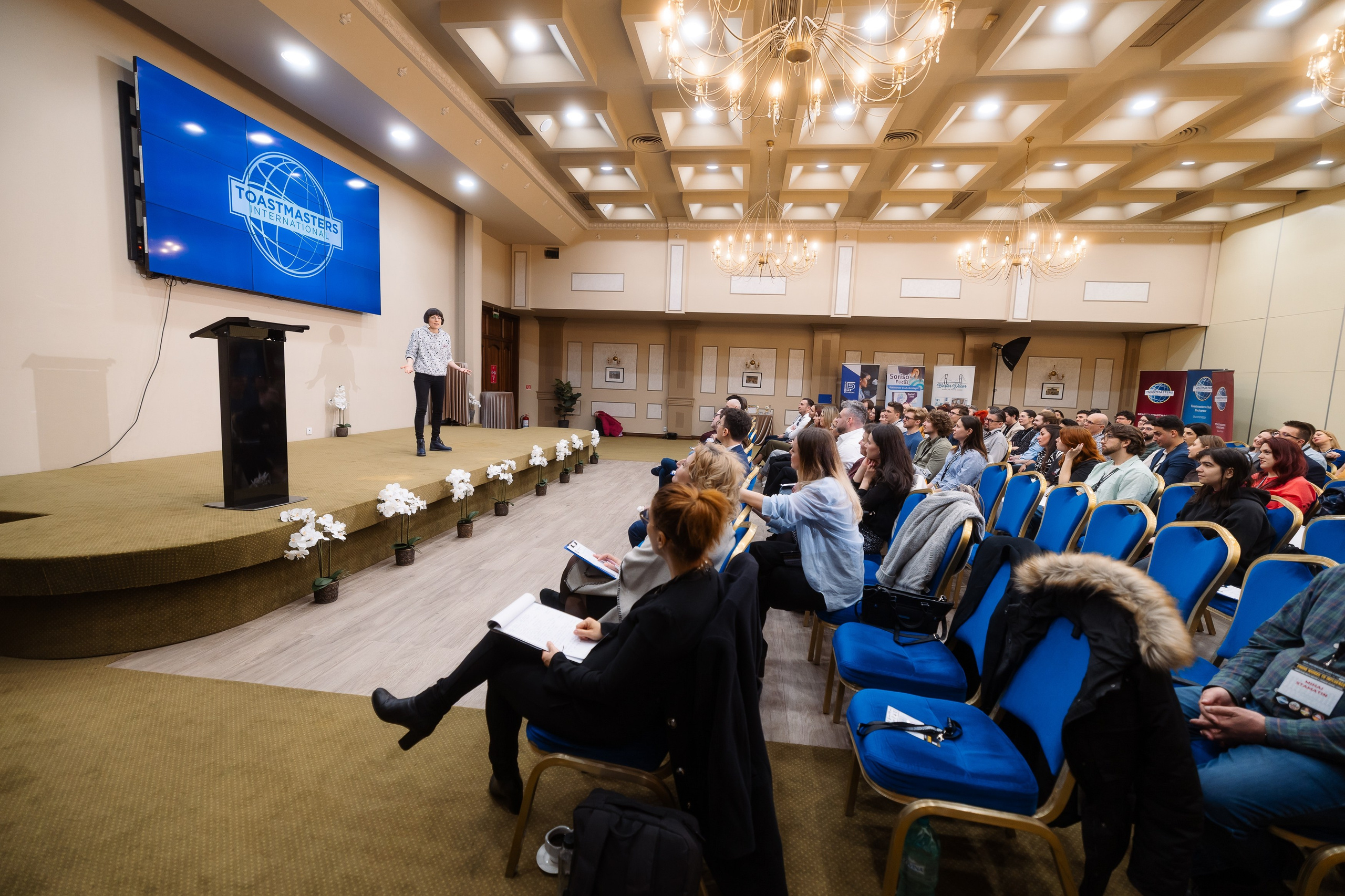 Toastmasters Conference. Marius Ciocan
