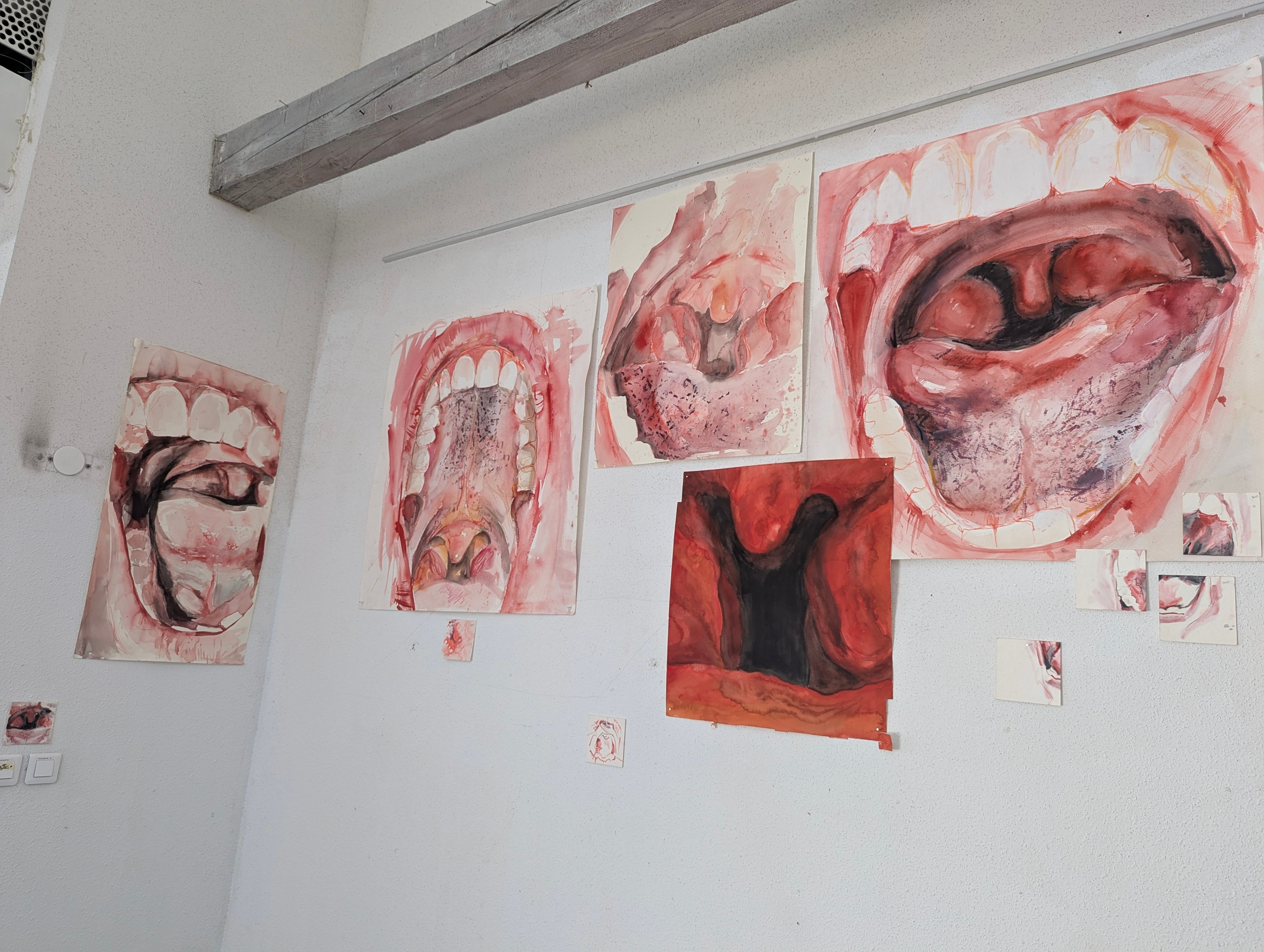 Internal chaos. Angelina Sorokopud. Artist in Strasbourg