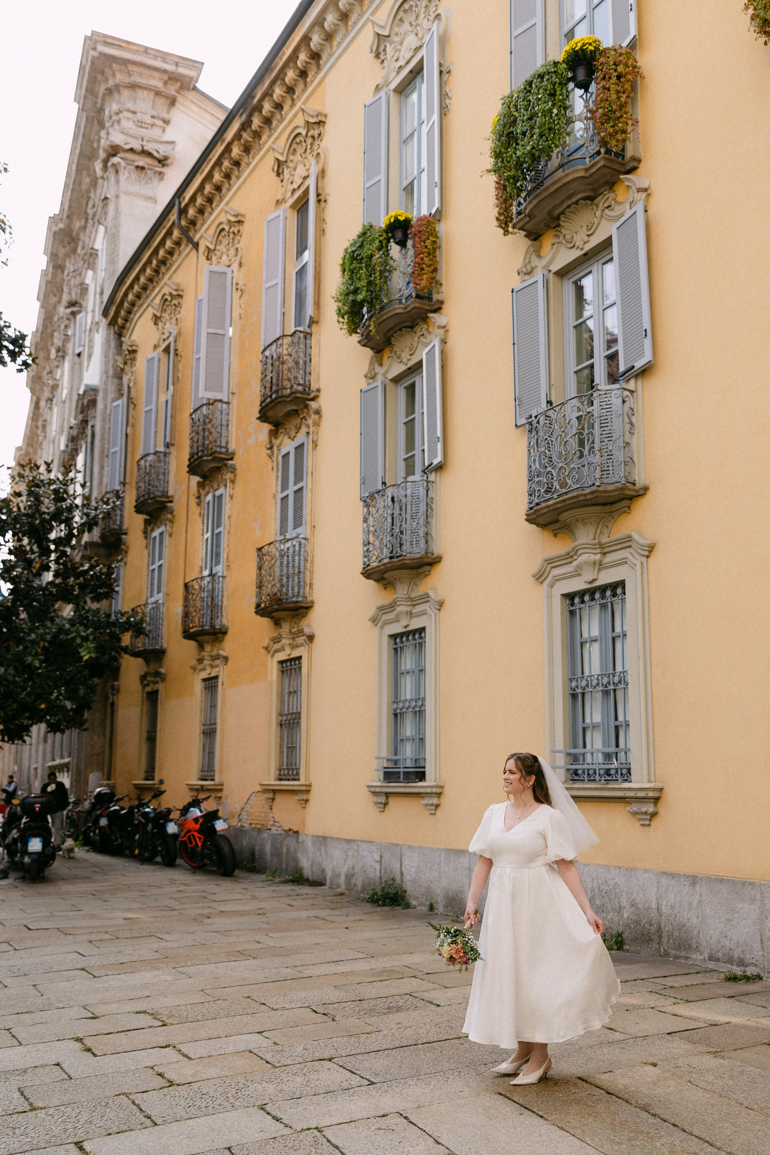Vestuvių fotosesija Milane, Italijoje | Teresė ir Stefano
