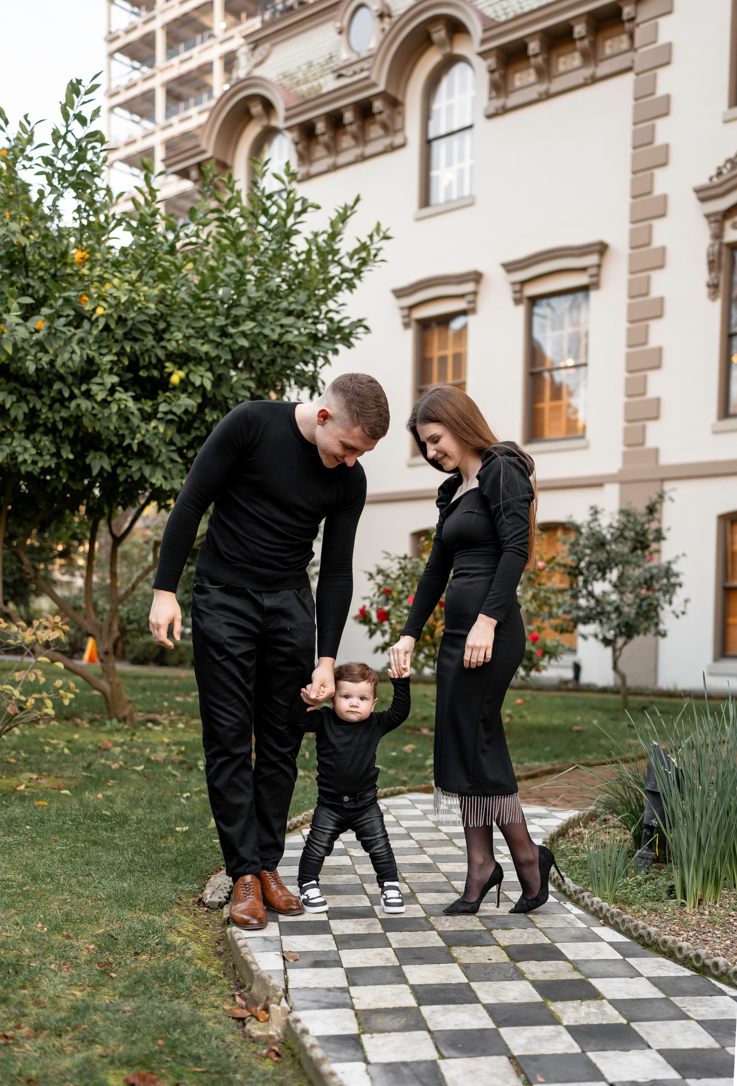 Artem, Nadia & Elisha. Family photographer in Sacramento | Sofia Pavenko