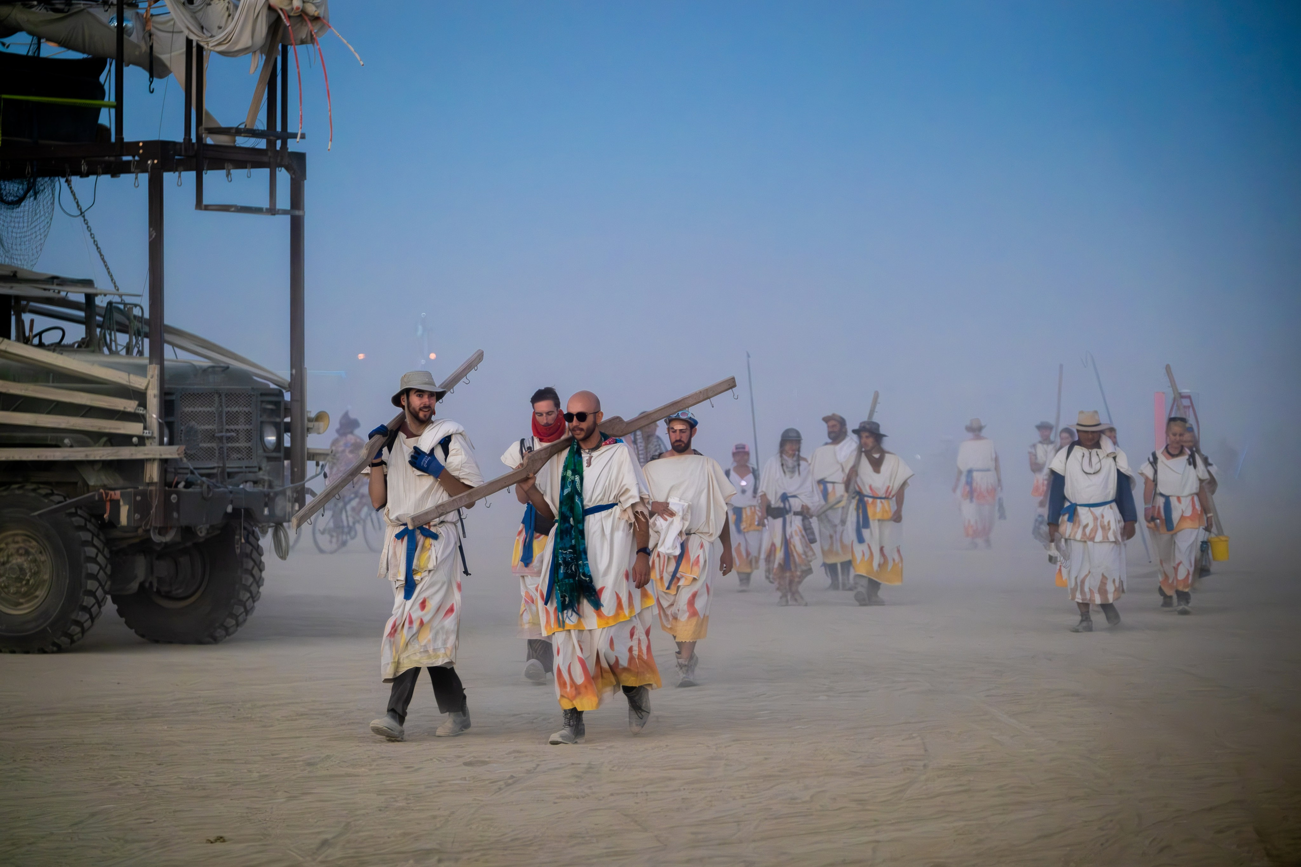 BURNING MAN 2024. Reportage concert portrait photography in the San Francisco Bay Area