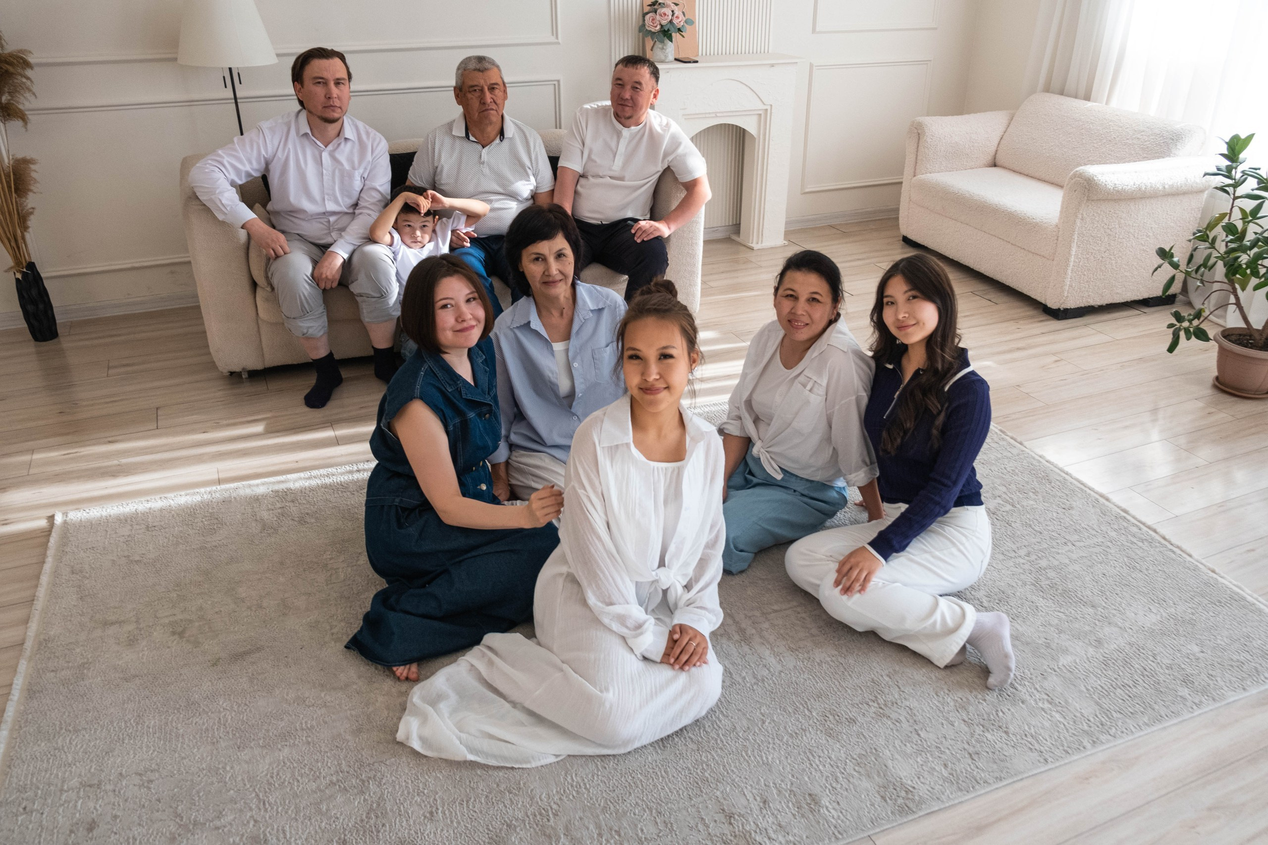 Большая семья. Семейный и детский фотограф Бишкек Элина Суерова