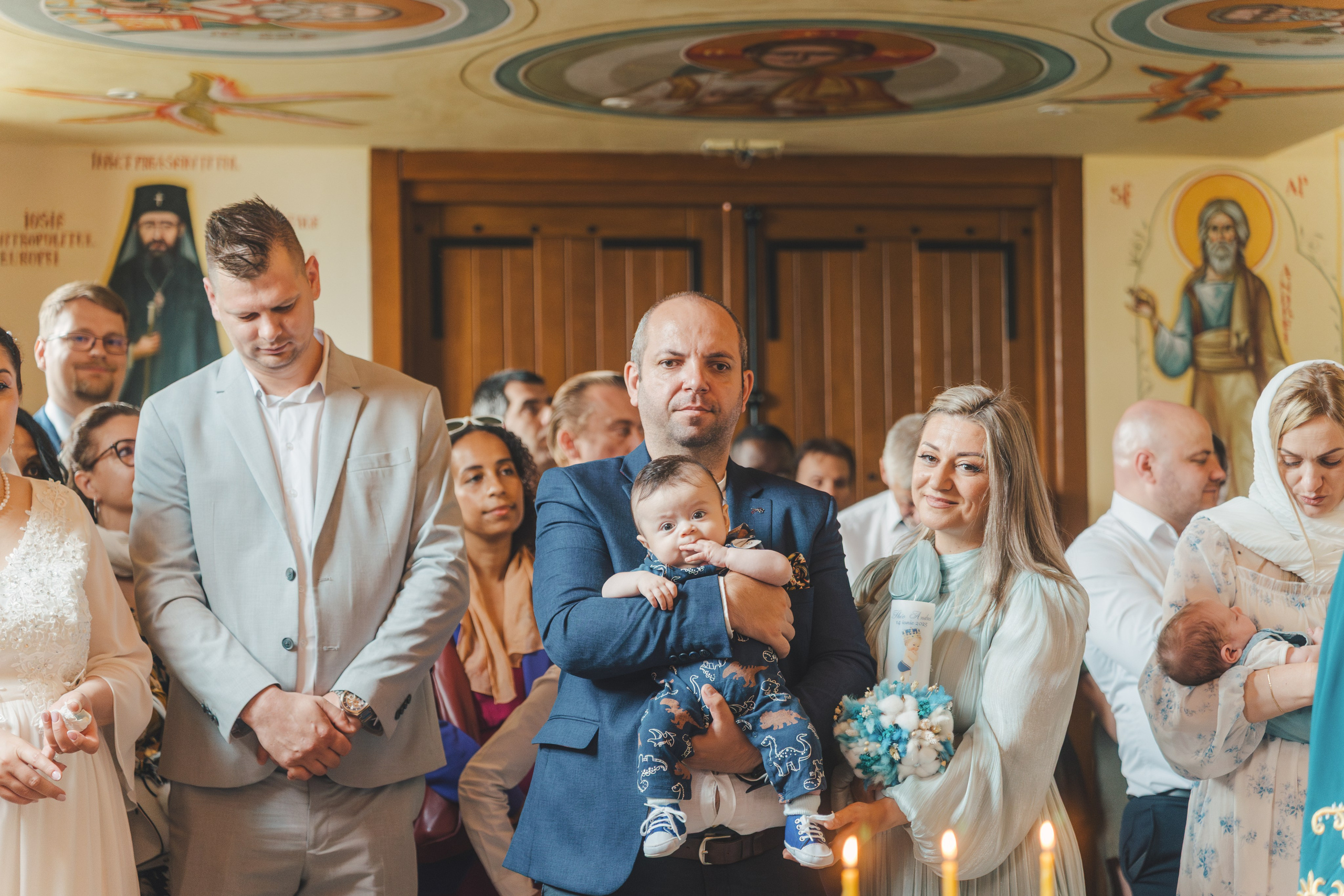 Théo Andrei`s Christening