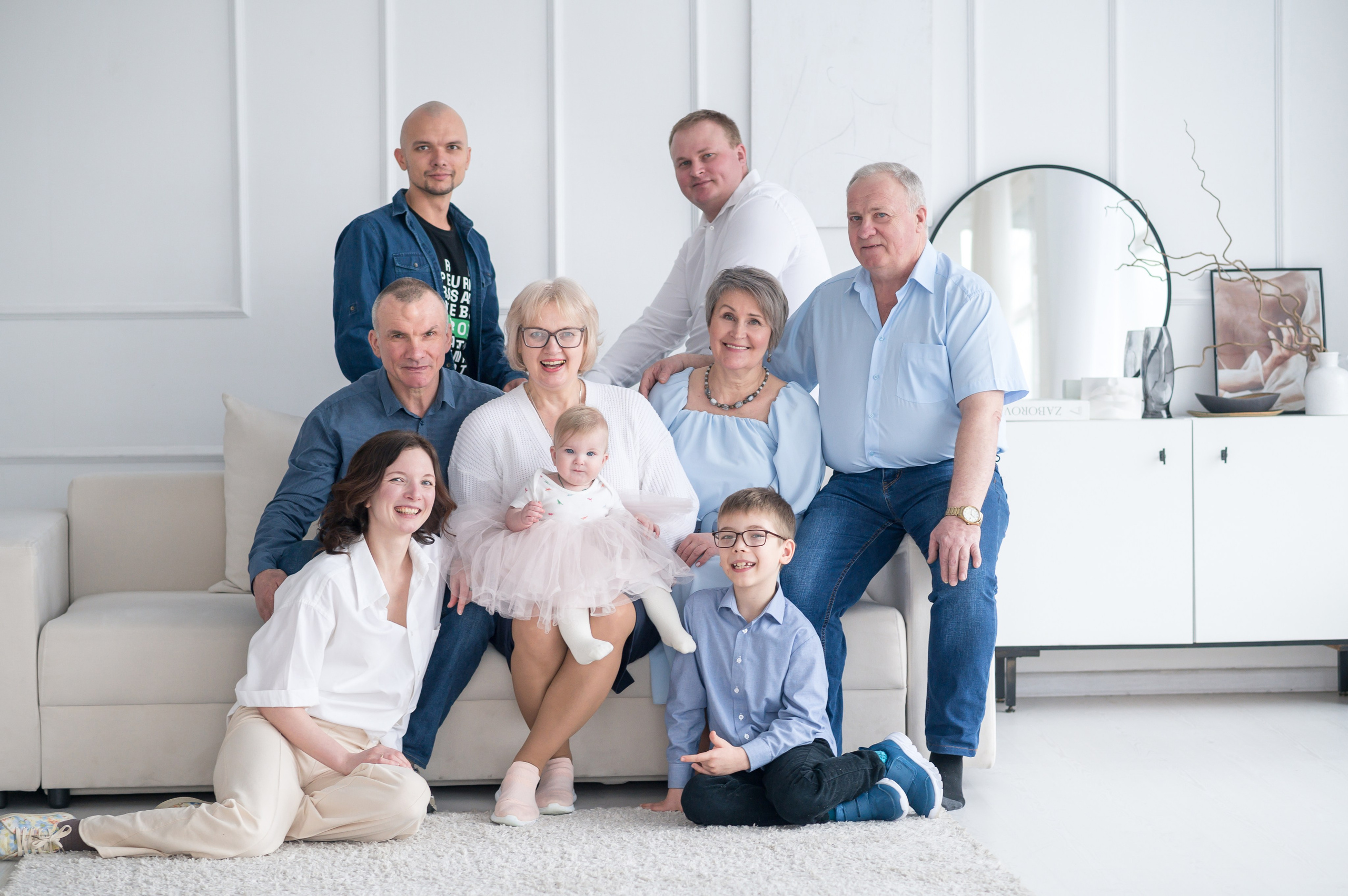 Большие семьи. Семейный и детский фотограф в Минске Надежда Савицкая