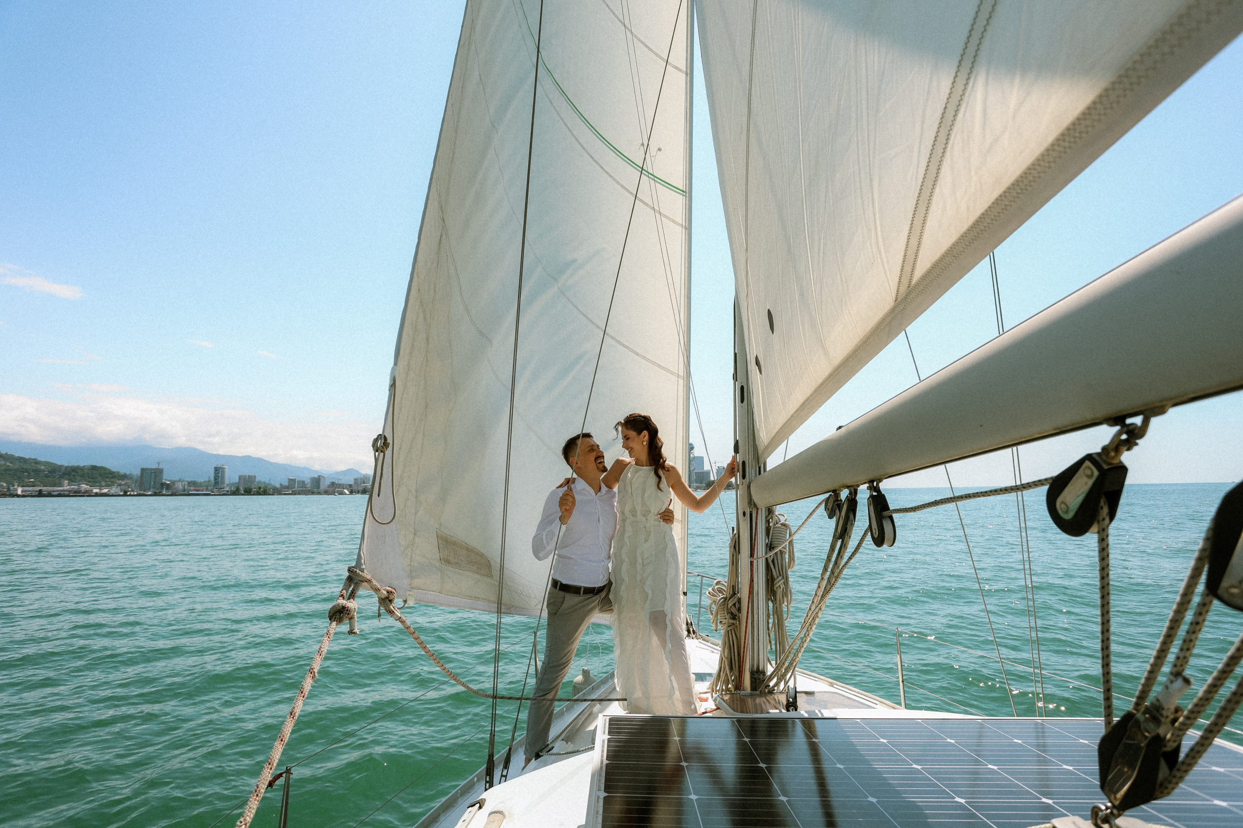 Яхта. Парус. Свадебный, семейный и детский фотограф в Беларуси и за ее пределами