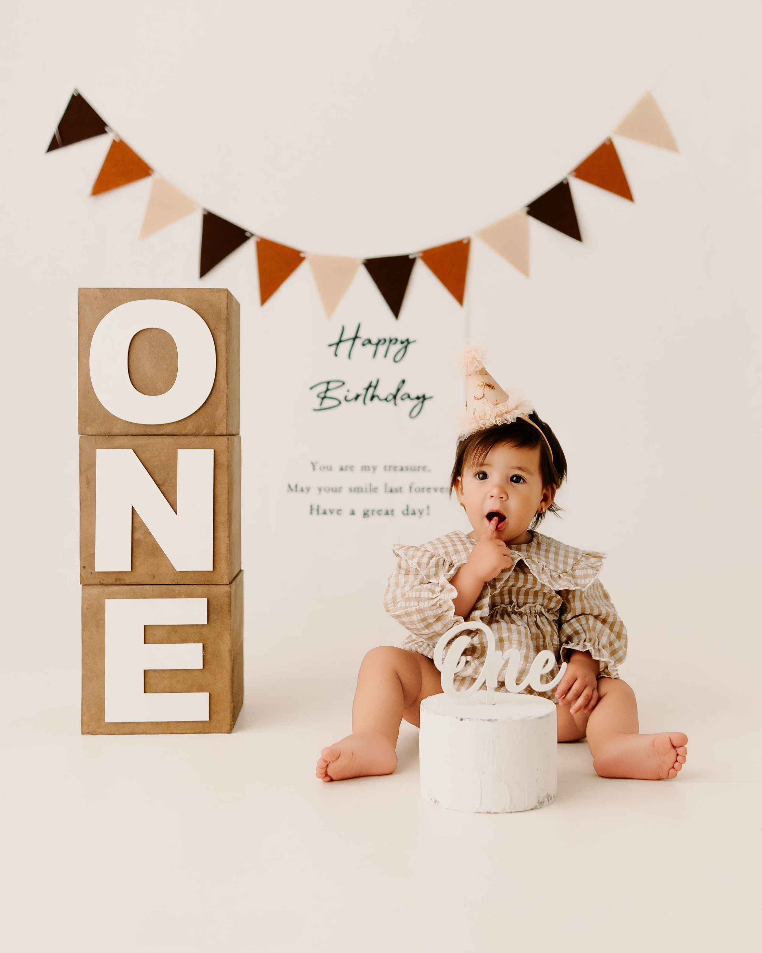 1 ano de Cecília. Estúdio Natani Fotografia