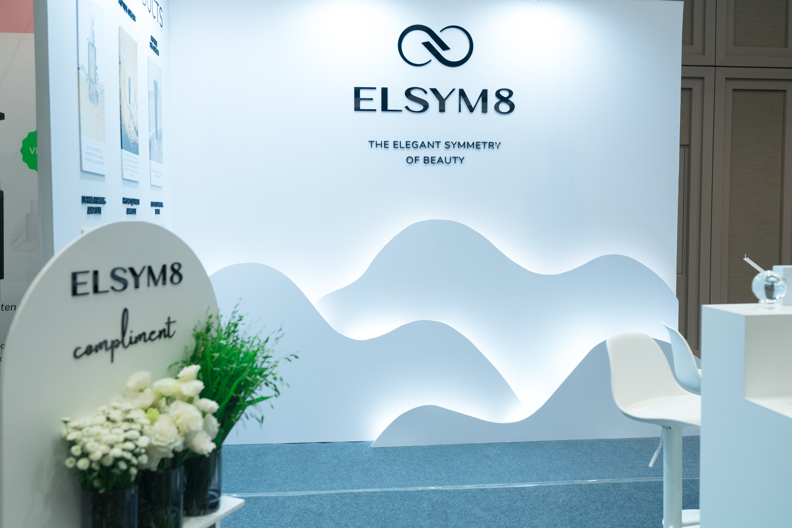 Выставочный стенд для ELSYM8/ InterCharm 2024/ COEX. Студия декора «Нарния»