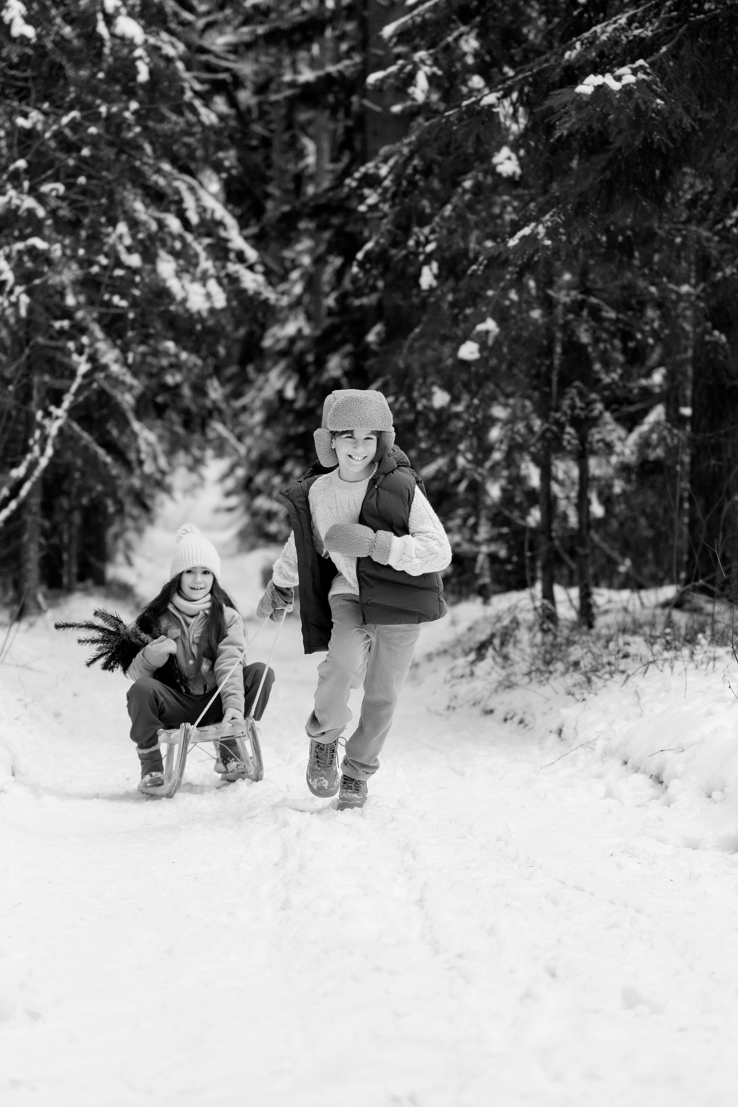 София, Микаэль. Зимняя сказка 2. Анна Григьян — фотограф ретушёр в Даугавпилсе (Латвия)
