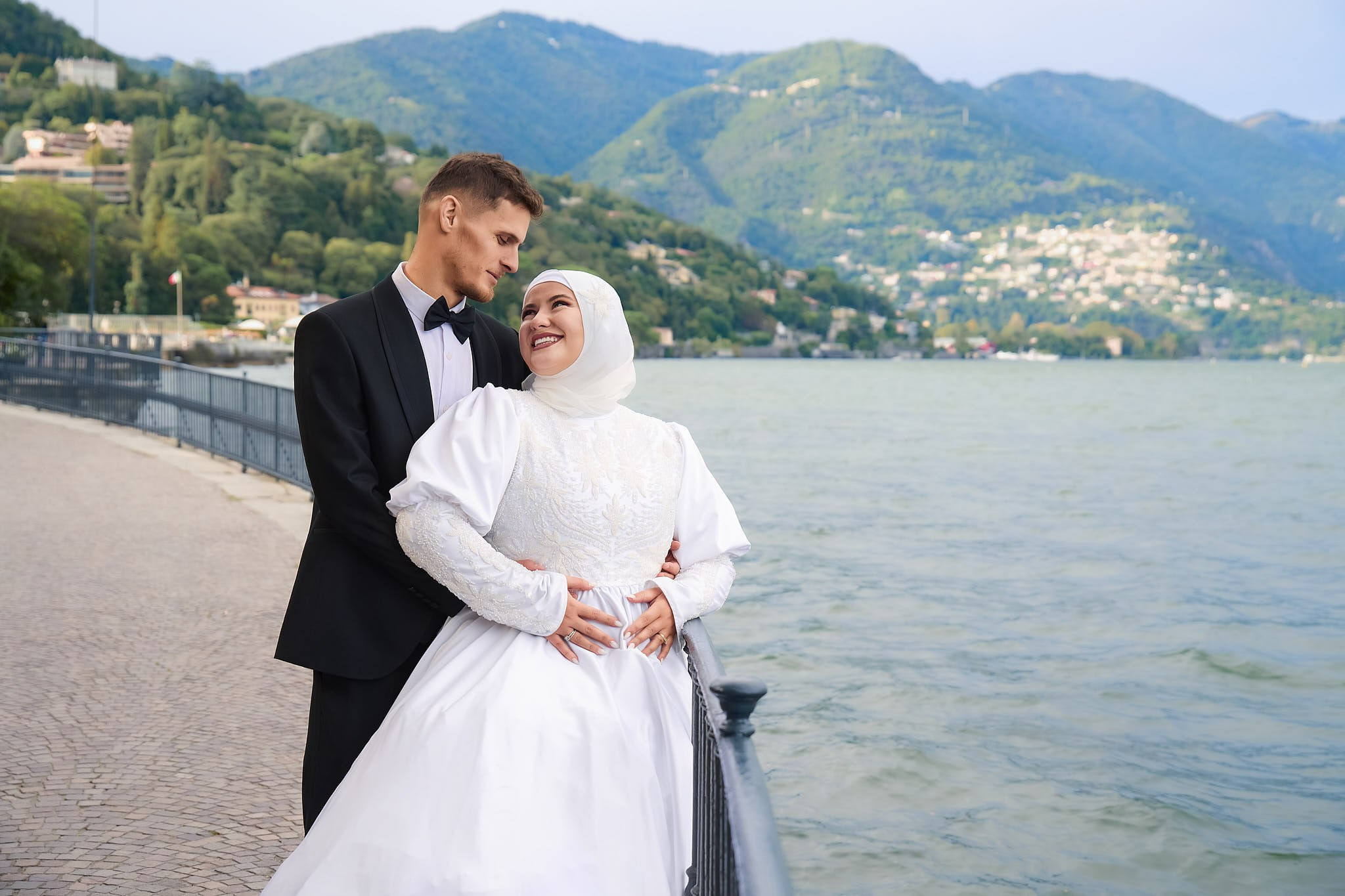 Jasmina & Vale. Fotografo matrimonio Lago di Como Ferrari Media Production