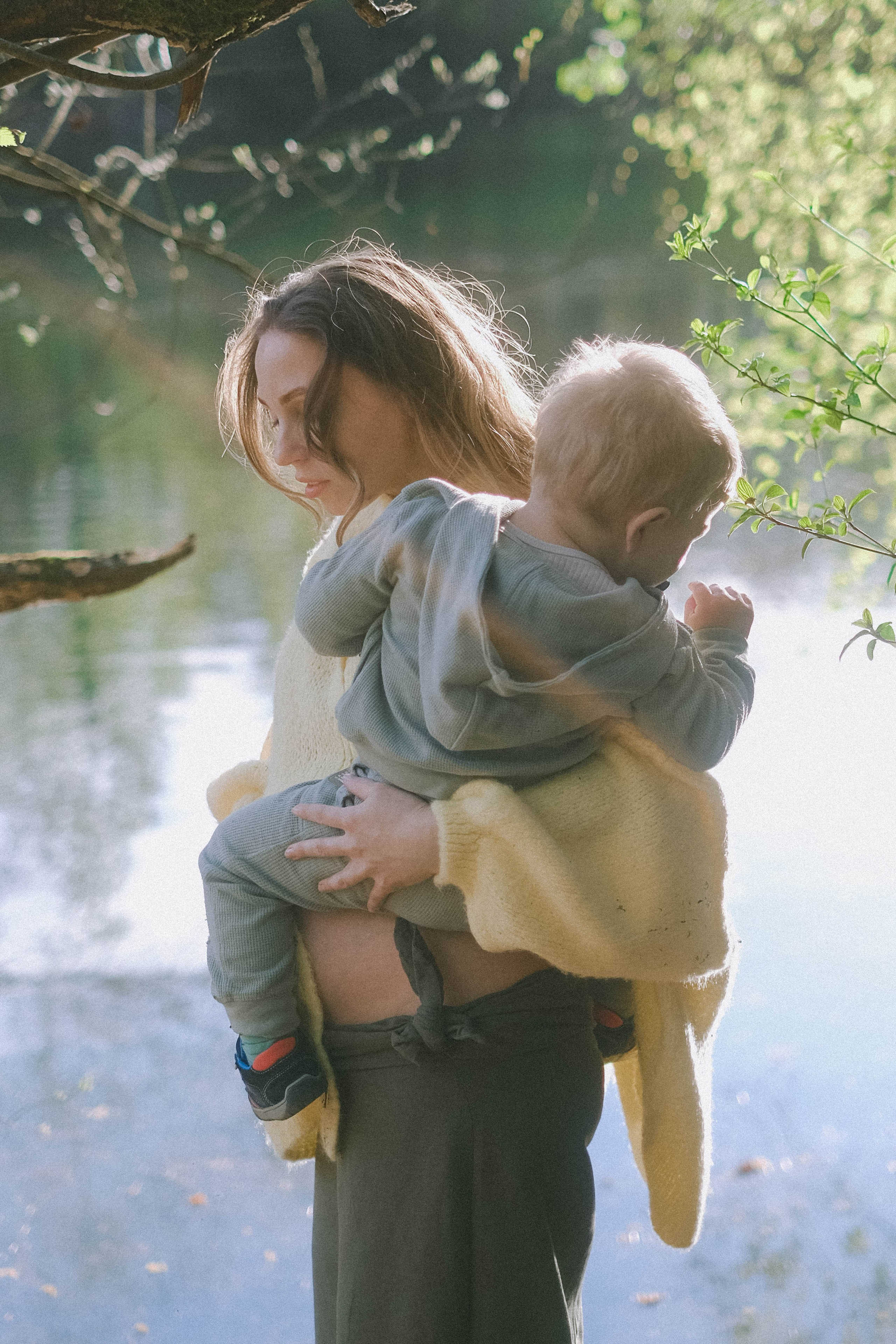 Nastya, Masha&Andrey. Authentische Familienfotografie in Köln