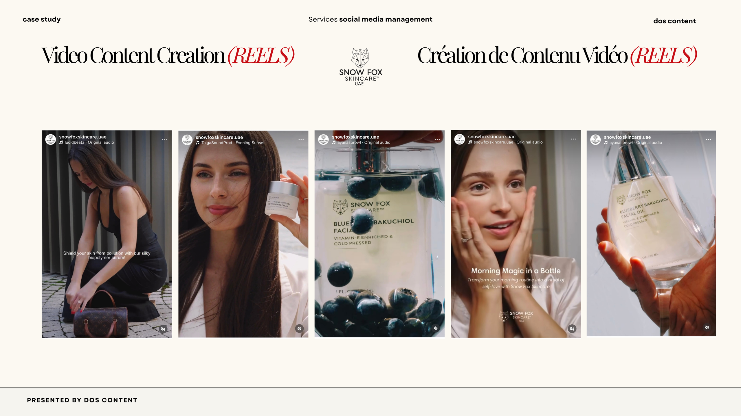 Skincare. Social media agency|Corporate photography|Lausanne|Geneva|Switzerland