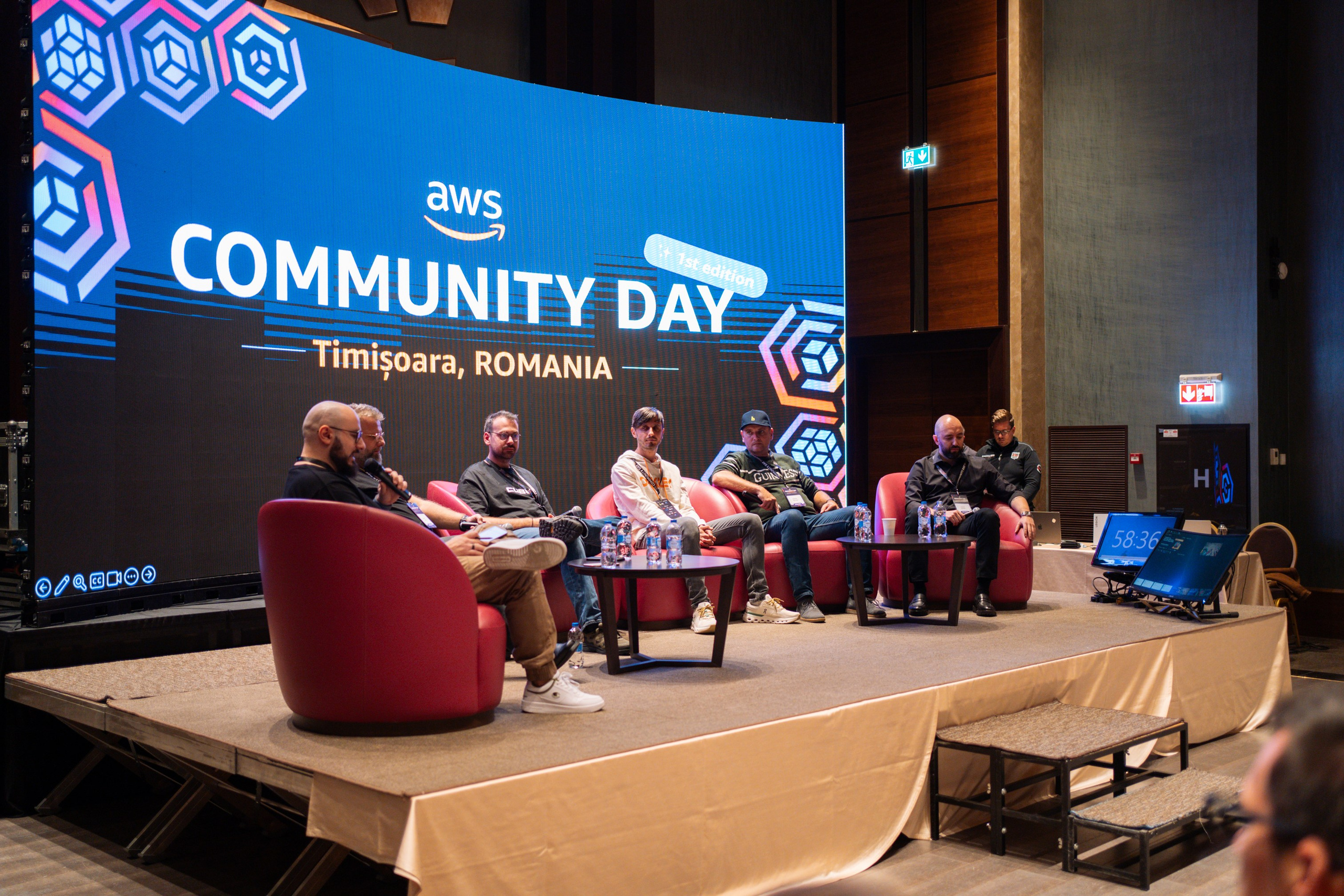 AWS Community Day Romania 2024. Cozac Cristian Photographer