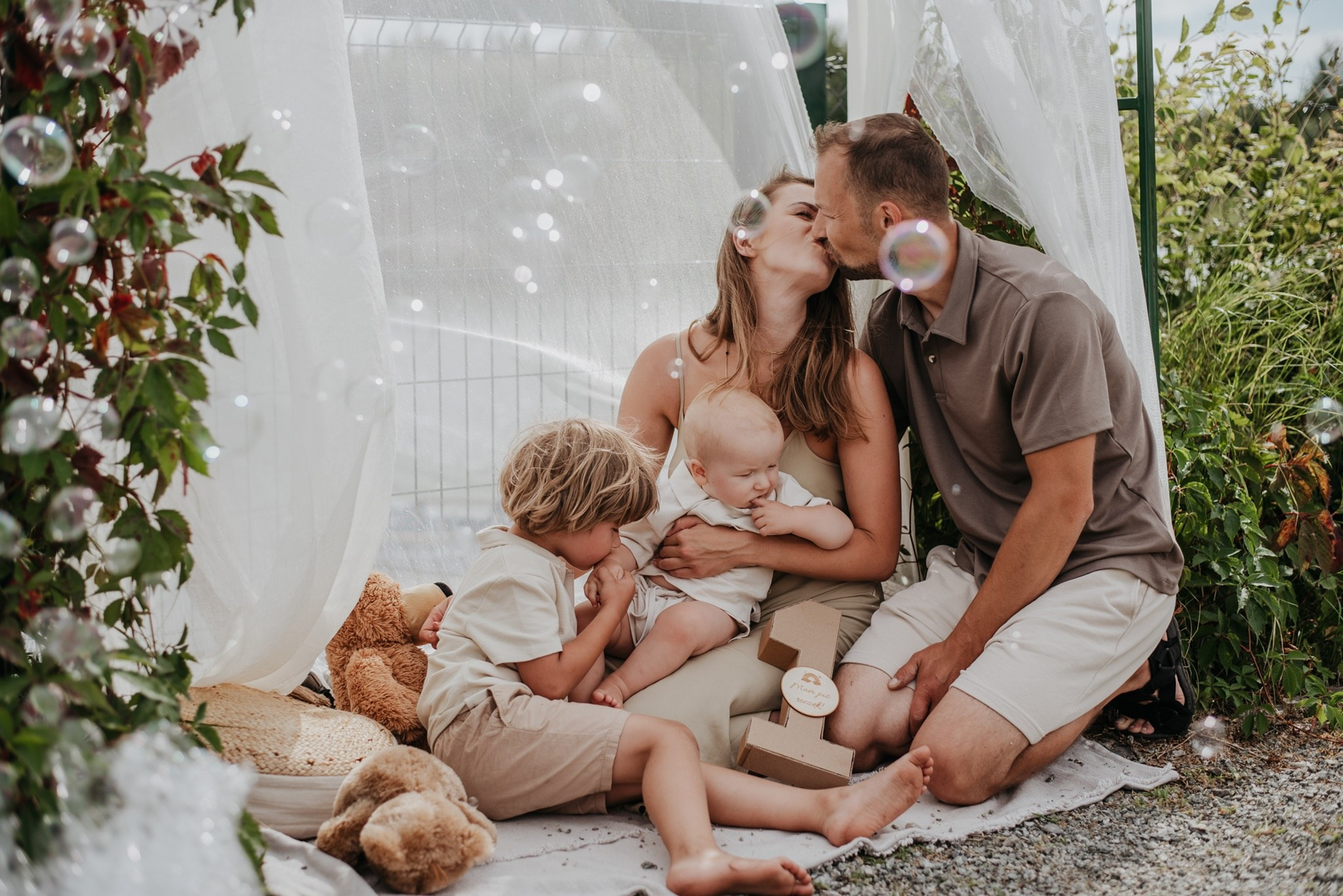 Roczek Stasia. Dominika Strachacka Fotografia | Fotograf ślubny i rodzinny Opole Lubelskie Lublin